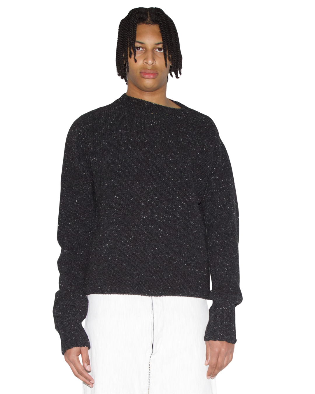 Reverse Crewneck Drag Down X-Jumper