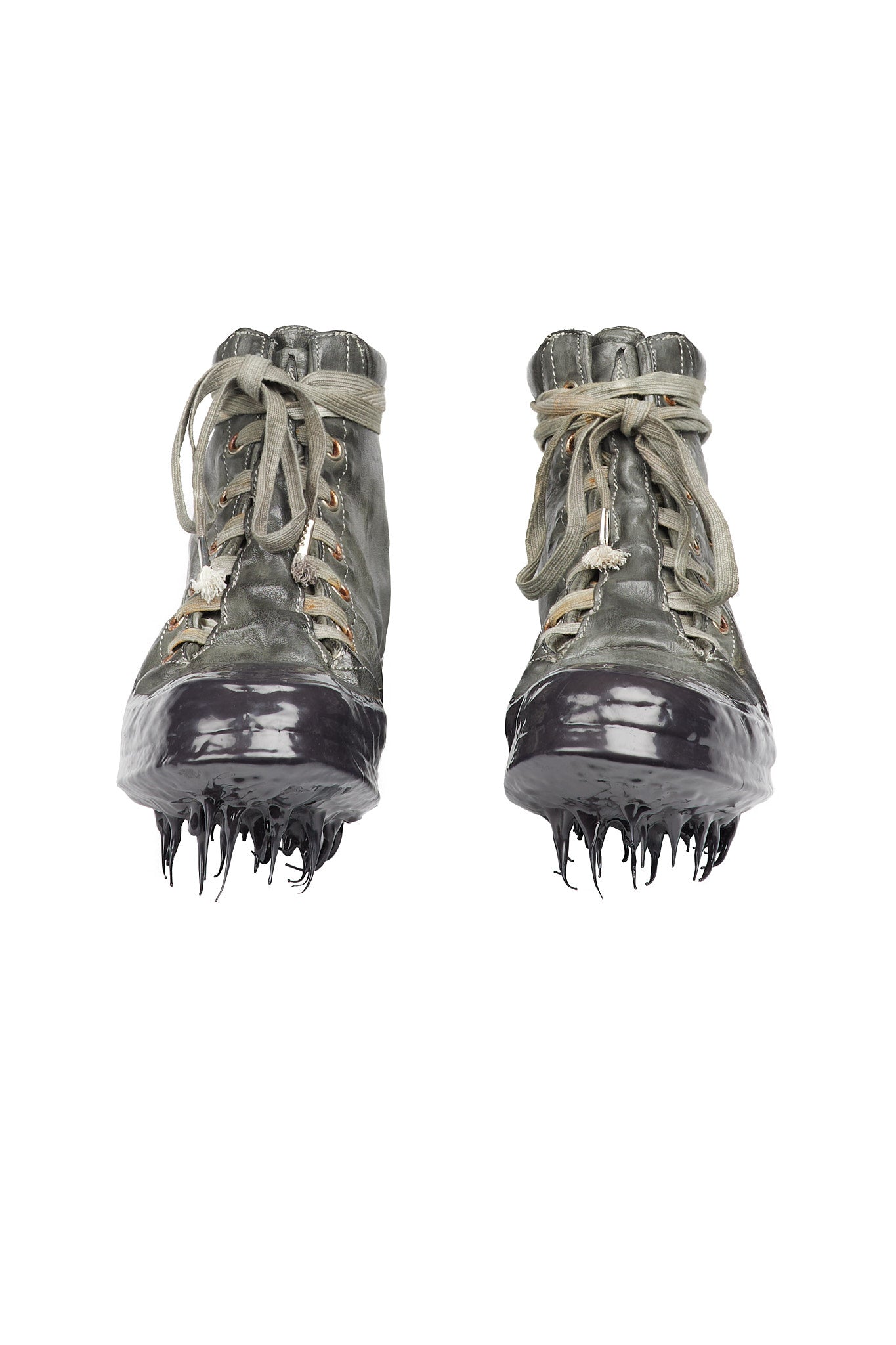 Object Dyed No-Seam Drip Rubber Sneaker