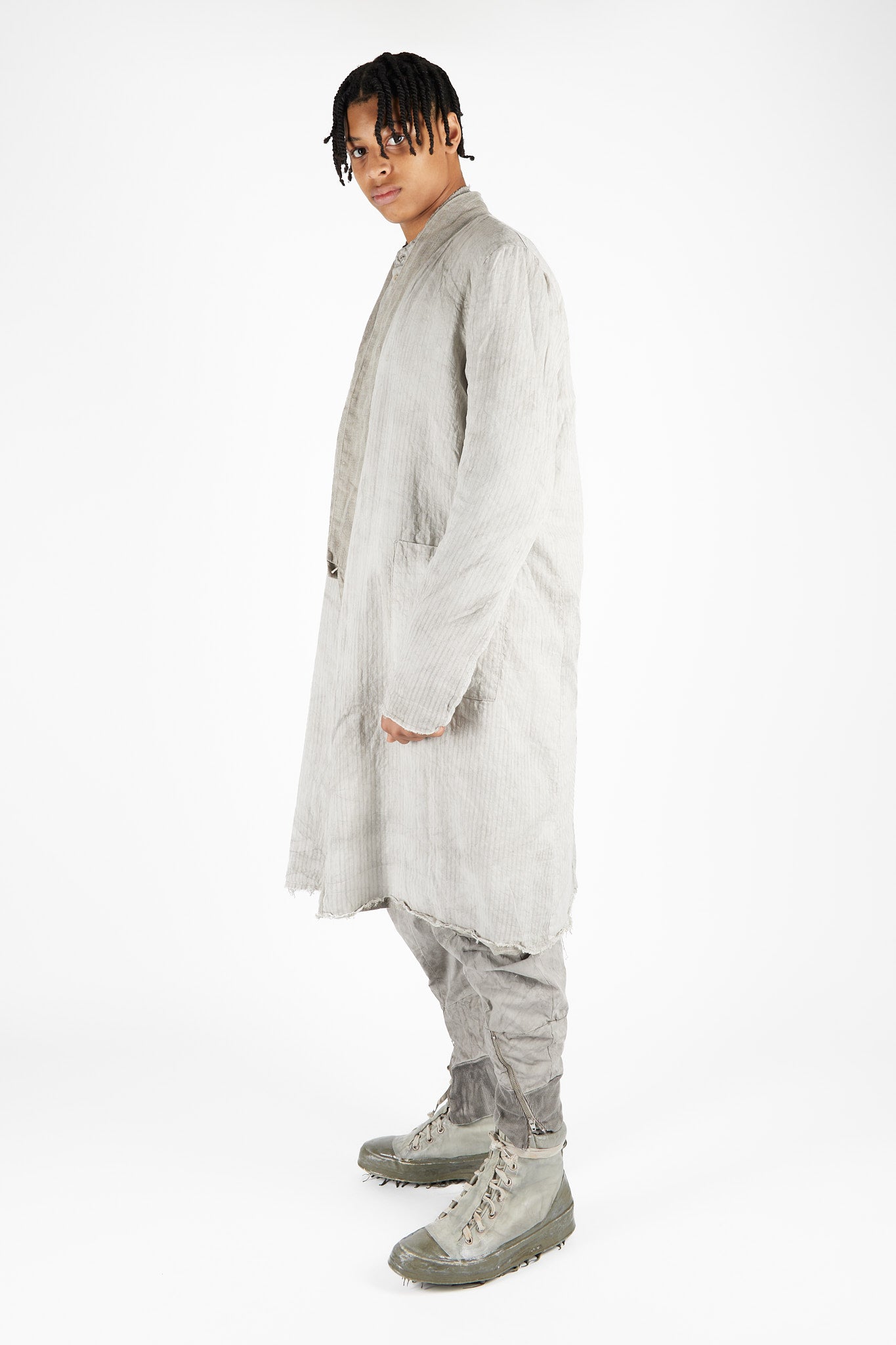 Hand Dyed Reversible Kimono Coat
