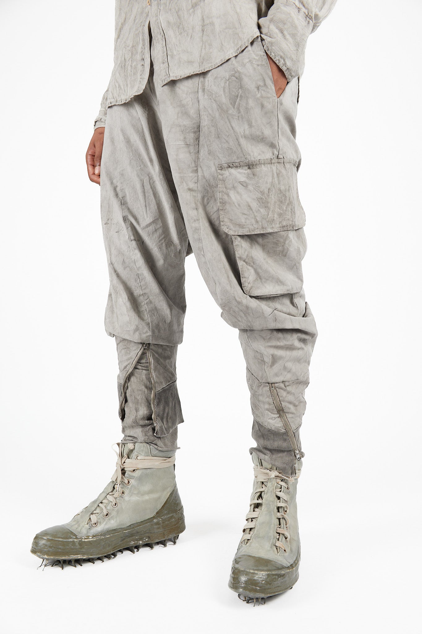 Hand Dyed Cargo Pants