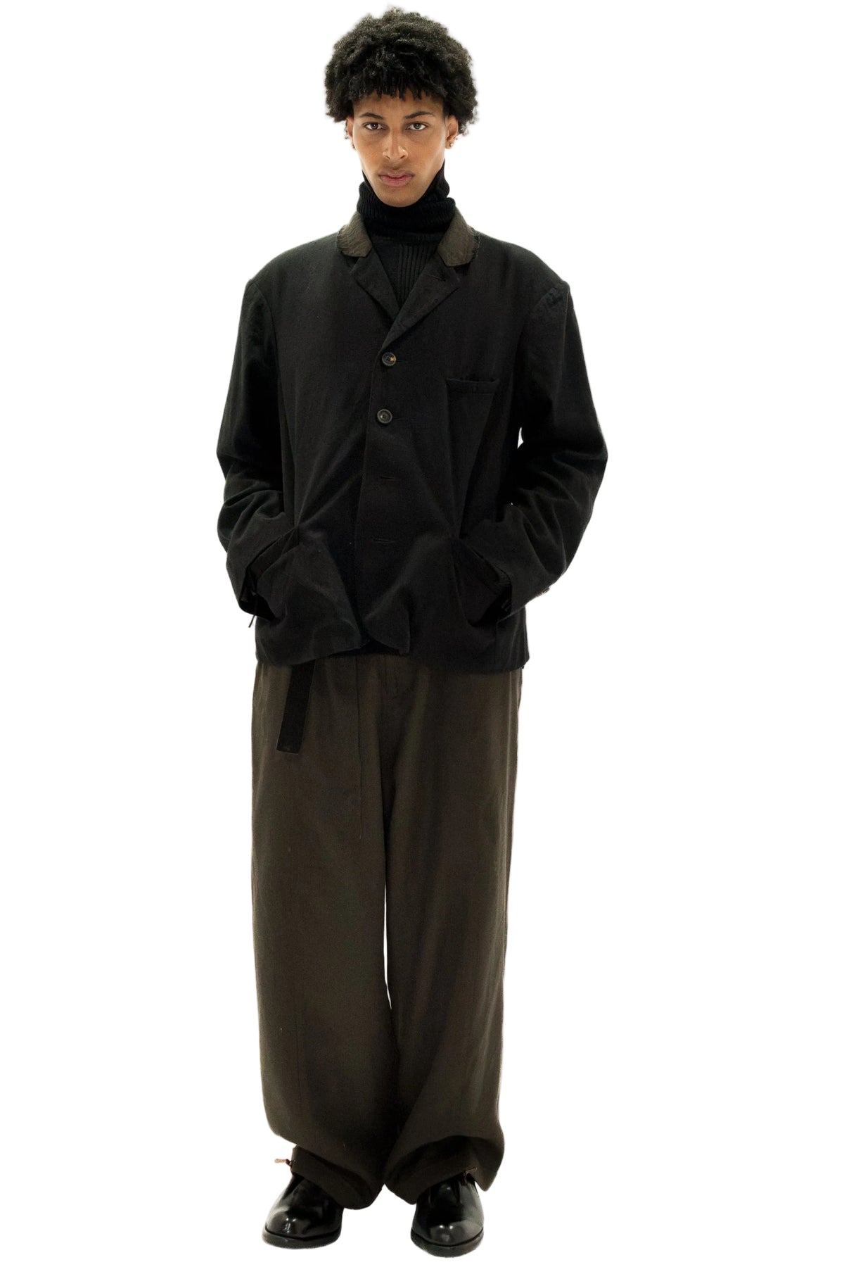 Herringbone Hidden Arc Trousers