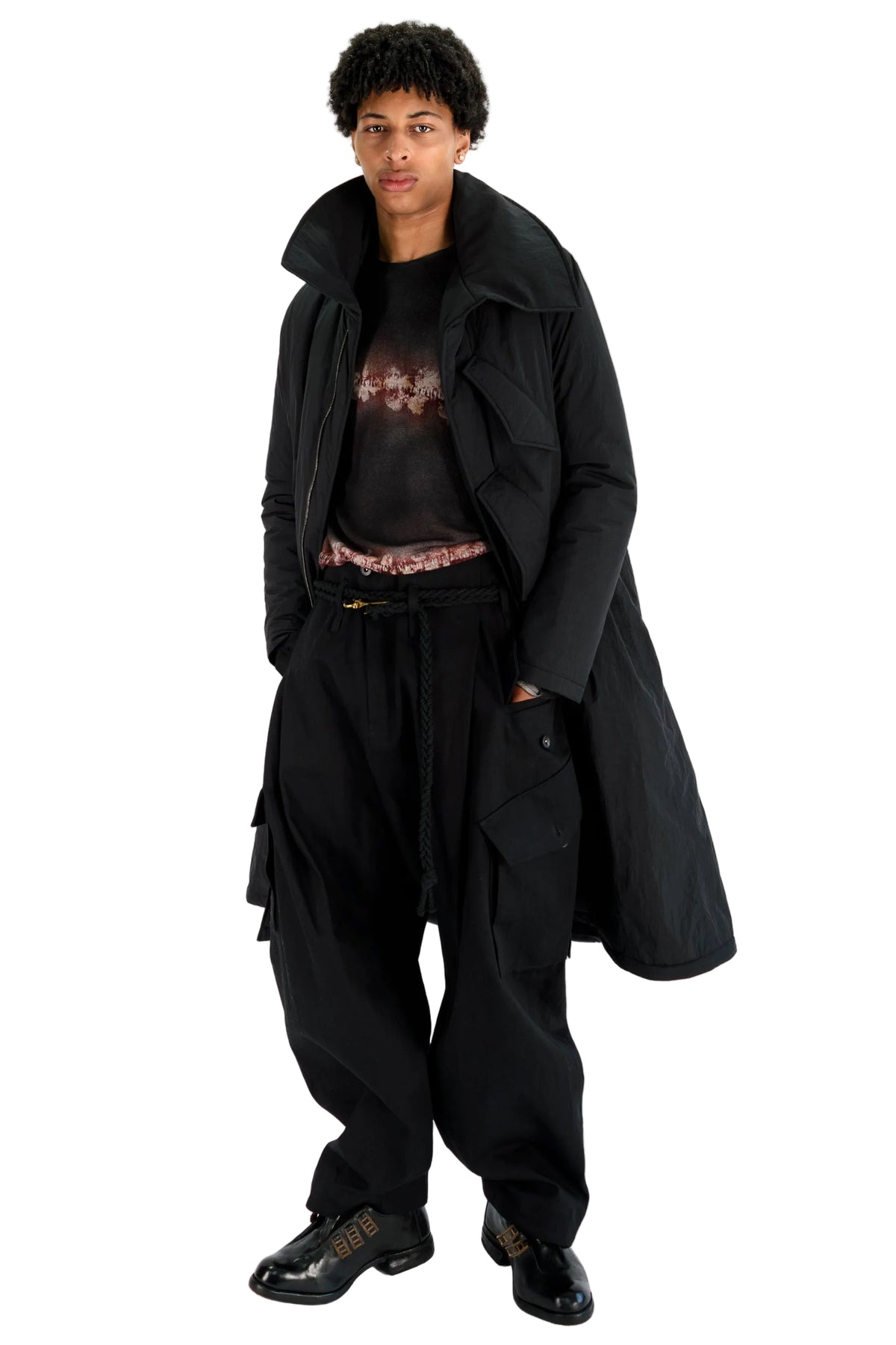Padded Taffeta Coat