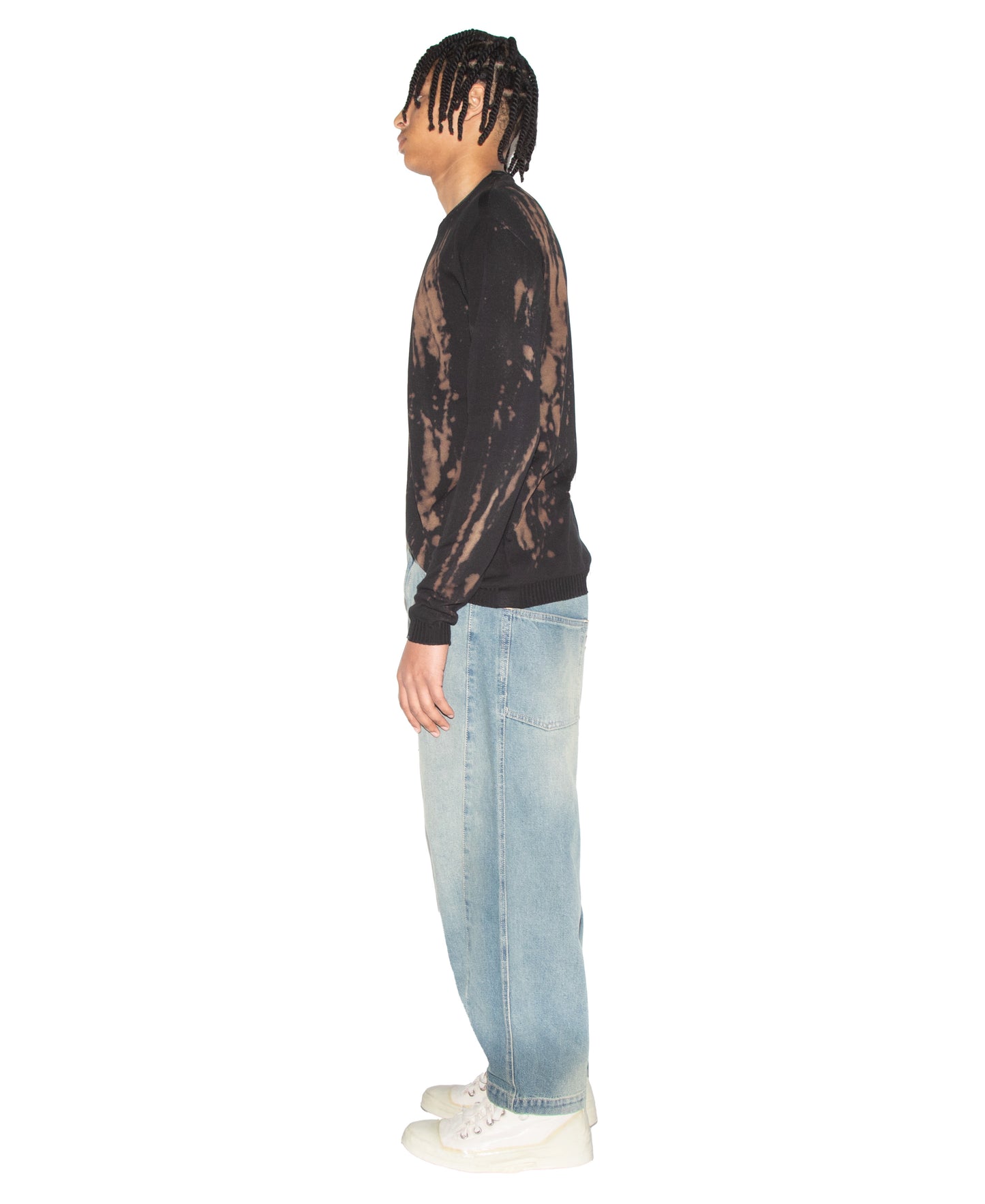 Lightweight Cotton Knit Sweater