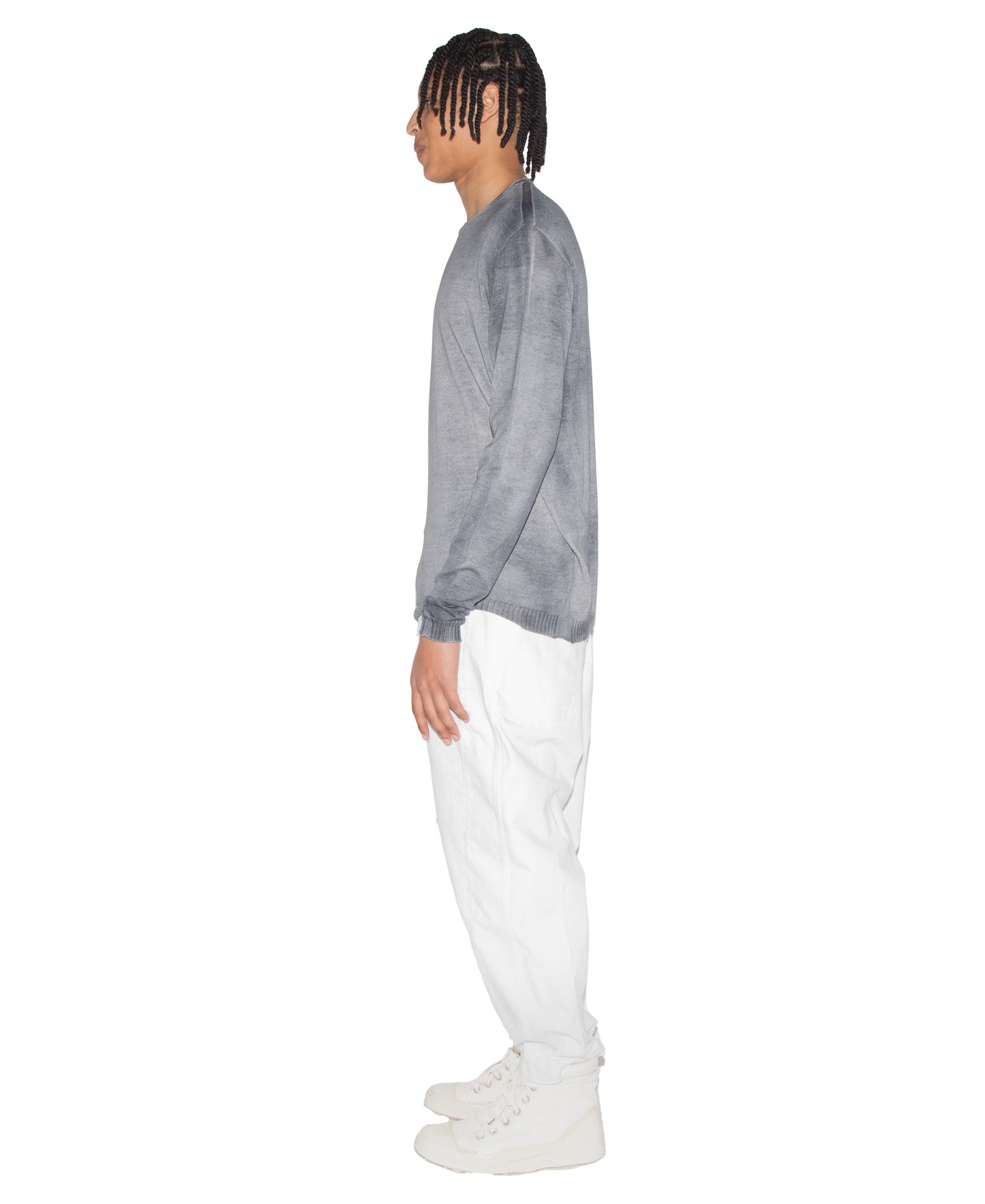 Lightweight Cotton Knit Sweater