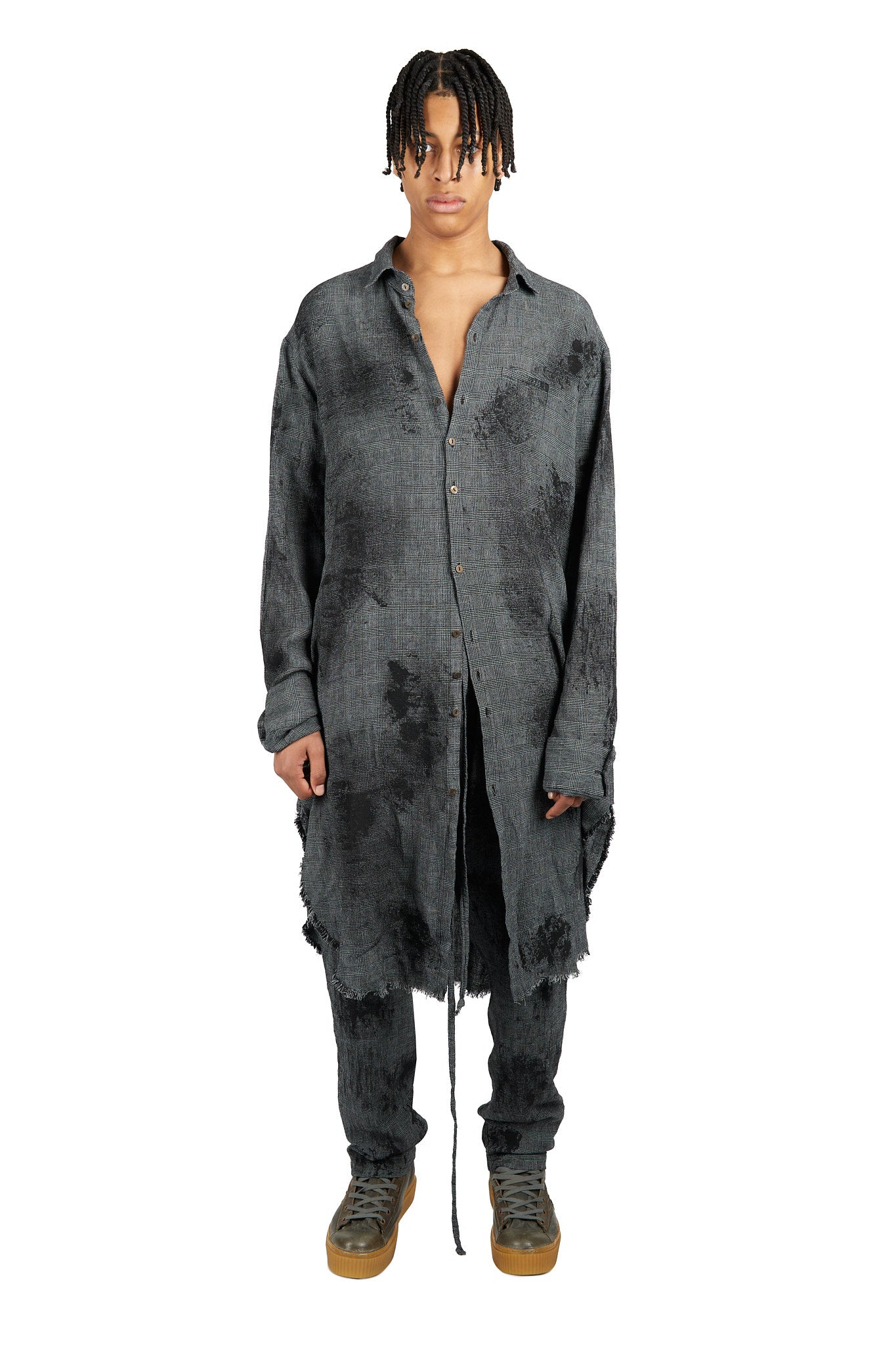 Oversized Single Pocket Shirt
