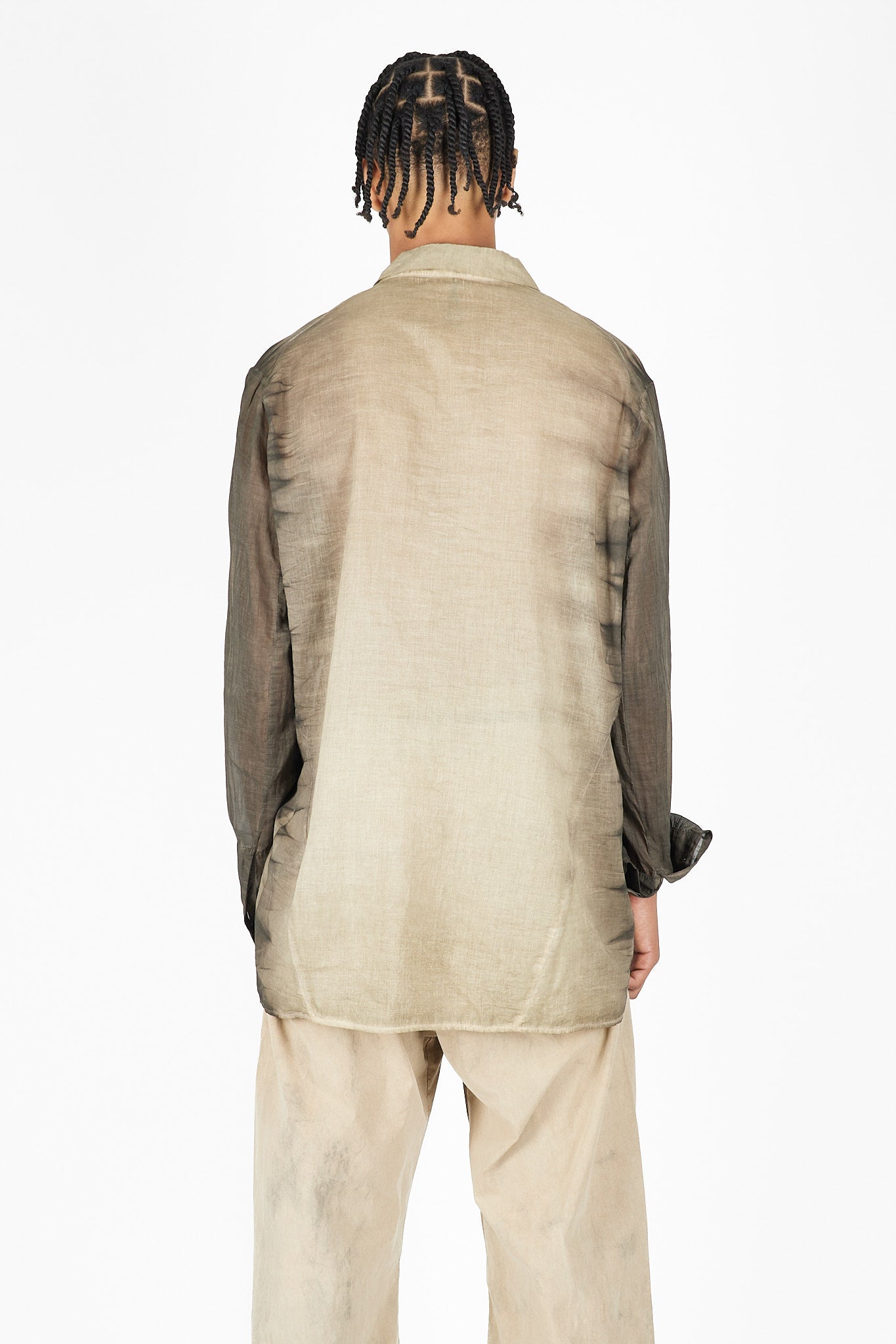 Hollow Collar Shirt