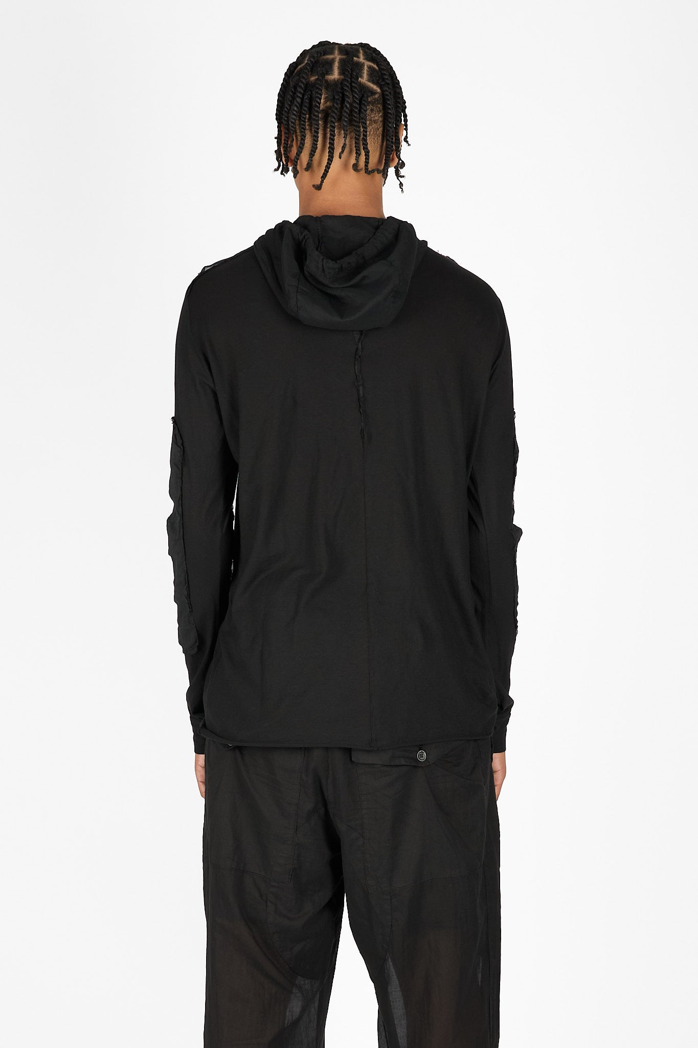 Ripped Hooded T-Shirt