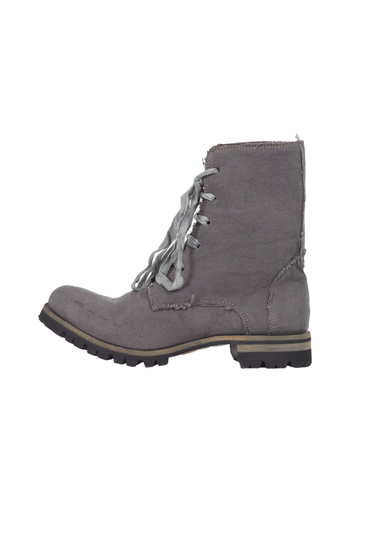 6 Hole Canvas Lace Boot