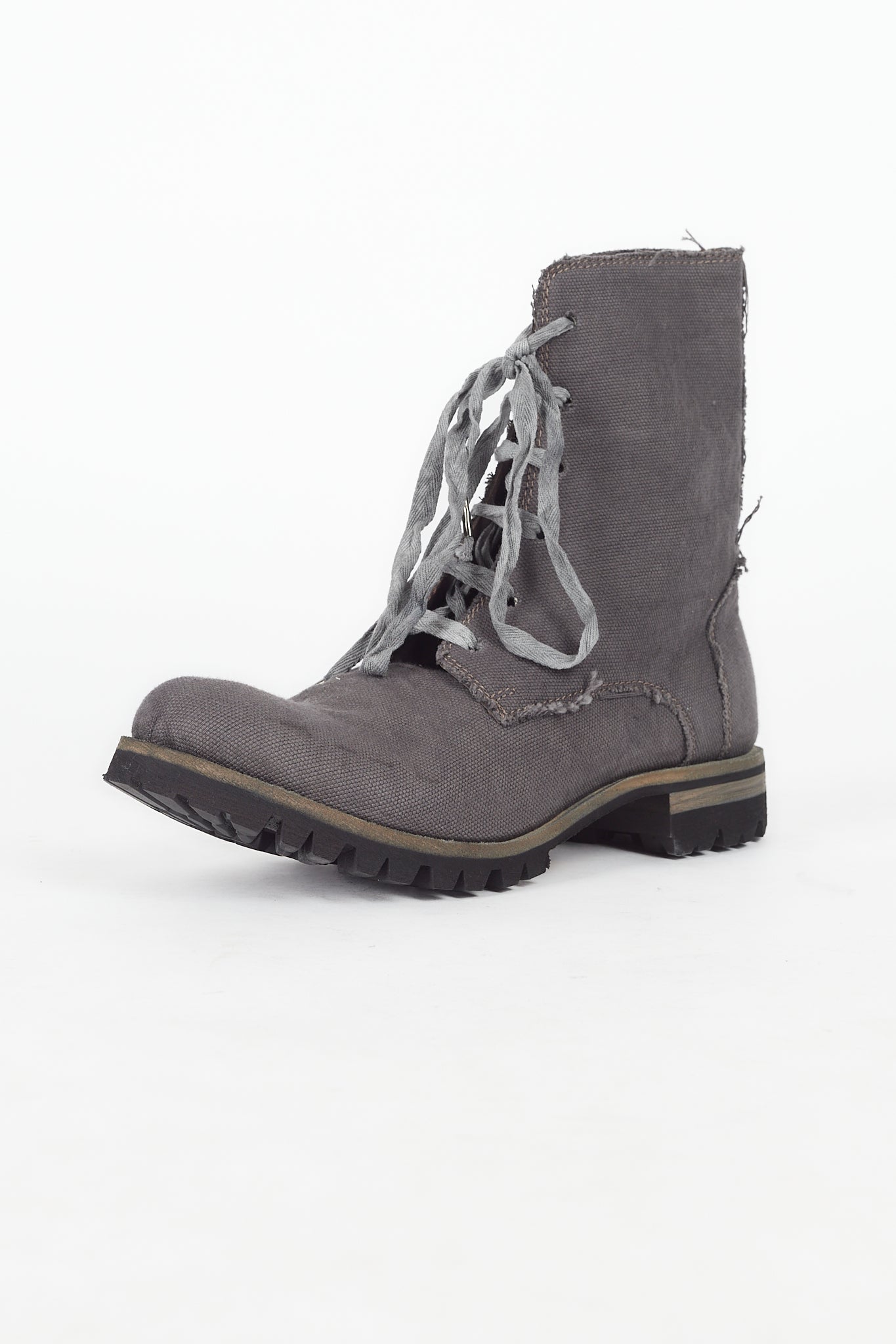 6 Hole Canvas Lace Boot