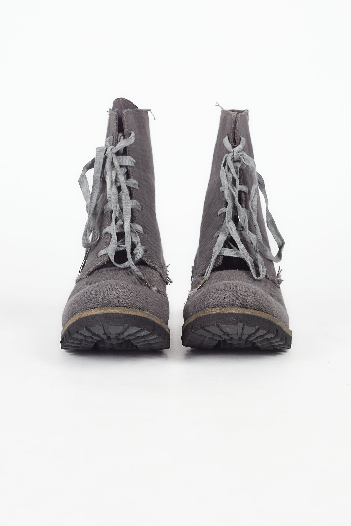 6 Hole Canvas Lace Boot