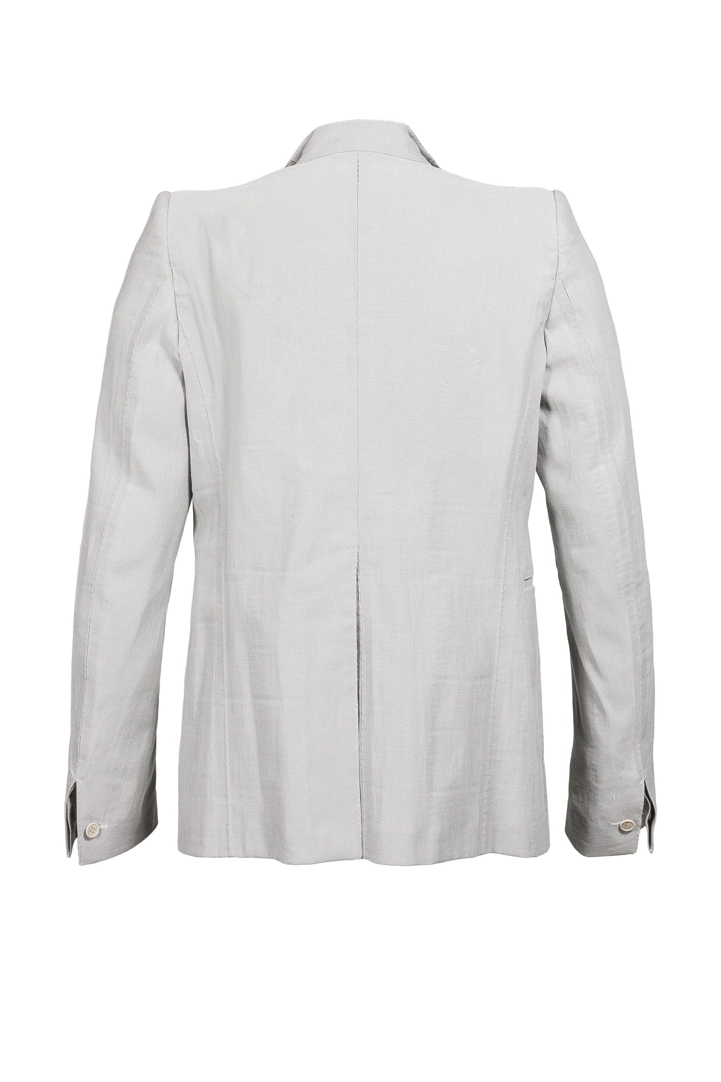 Stirred Unlined Chain Seam, 1 Button Jacket