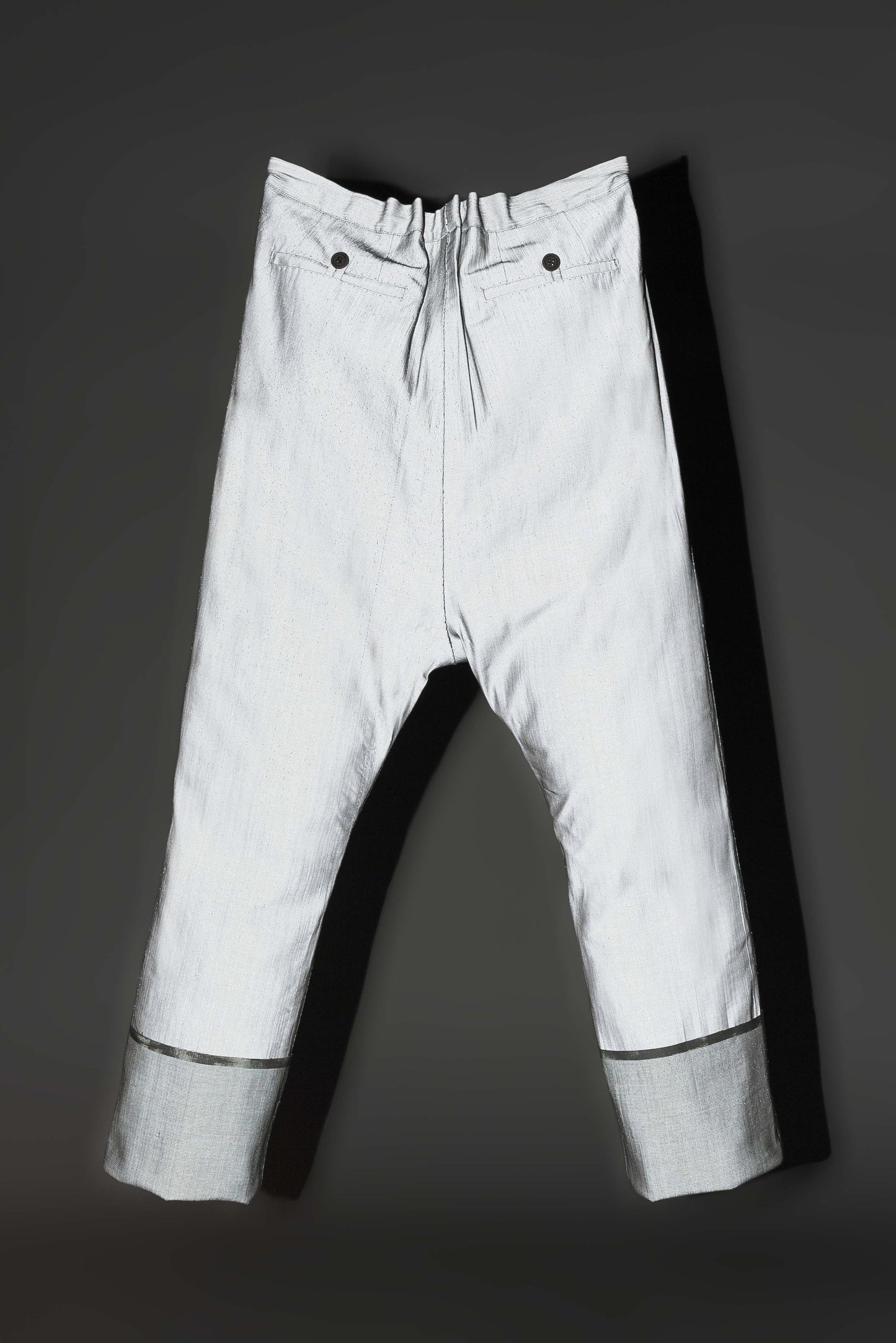 Stirred Chain Seam, Long Crotch Ankle Trousers
