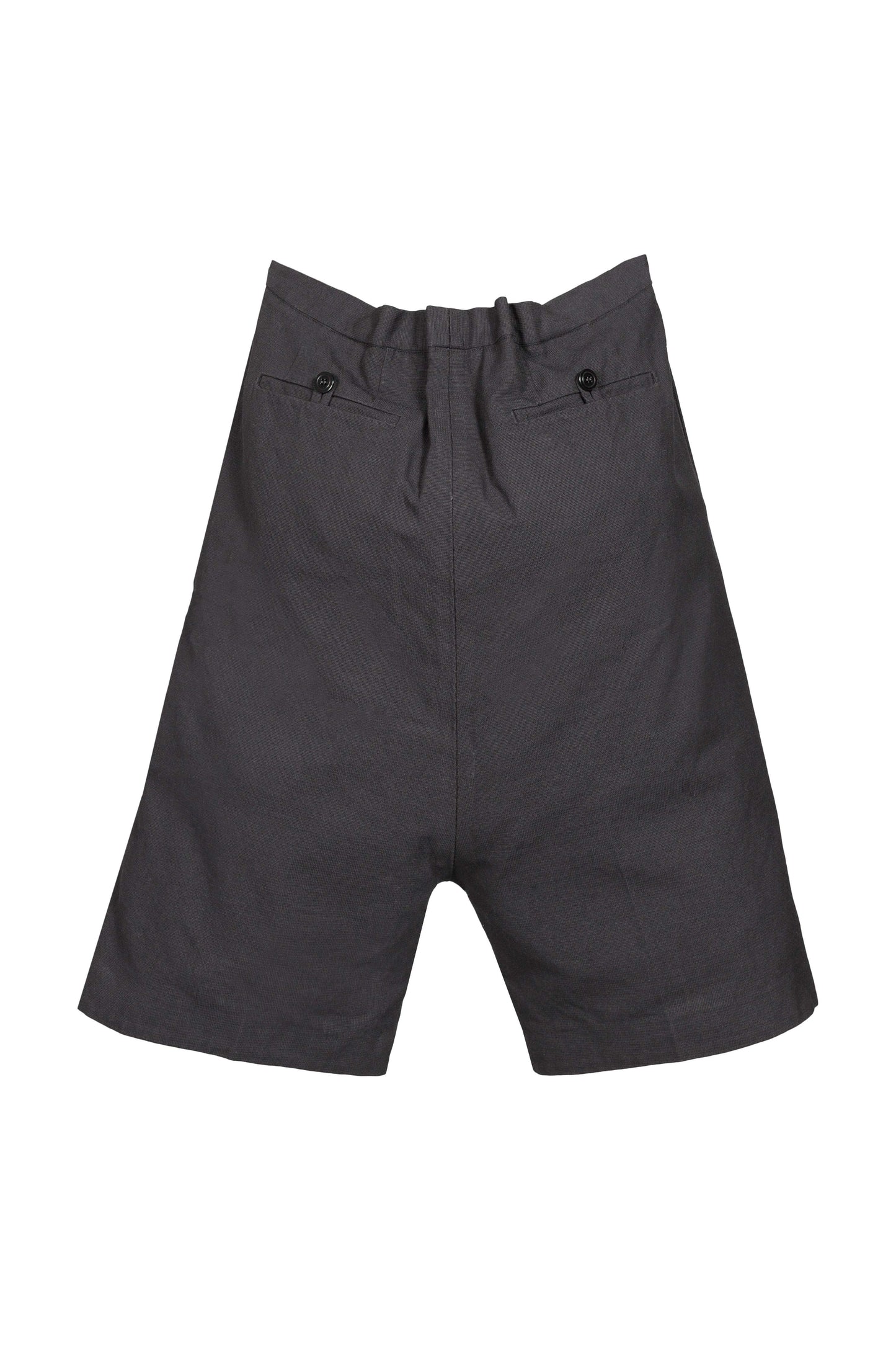 Stirred Chain Seam Long Crotch Knee Trousers