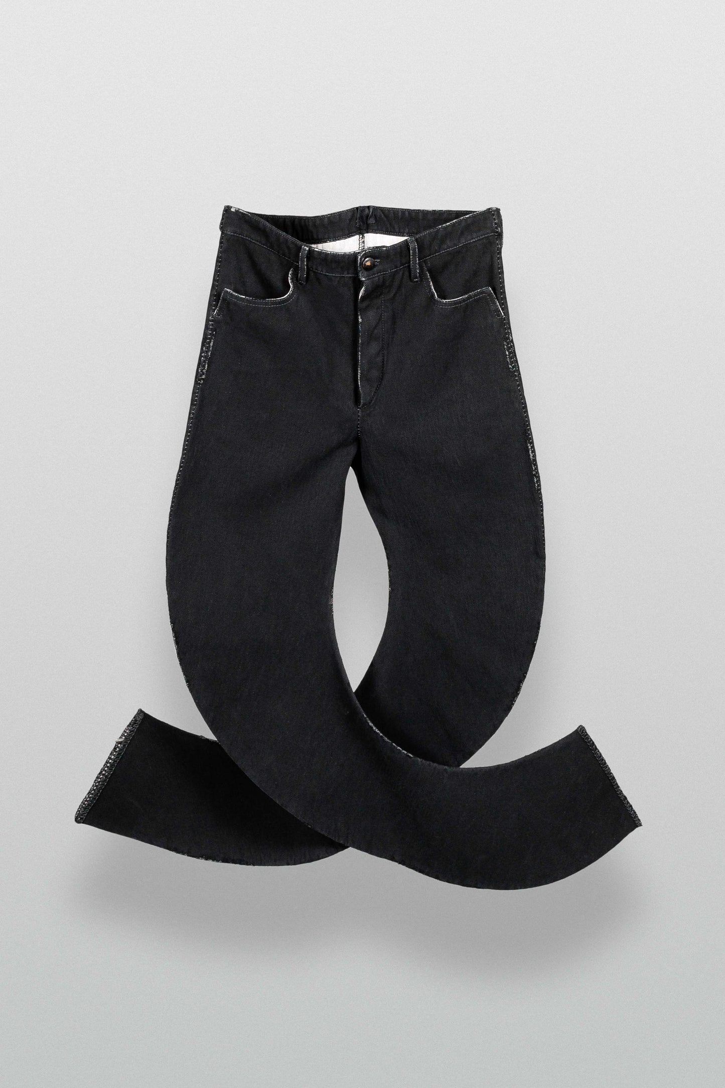 Flat Half-Circle 4 Pocket Jeans