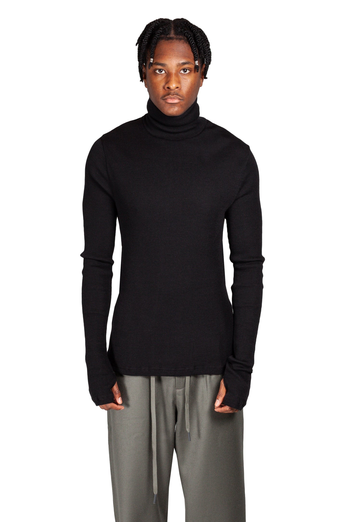 Ribbed Turtleneck