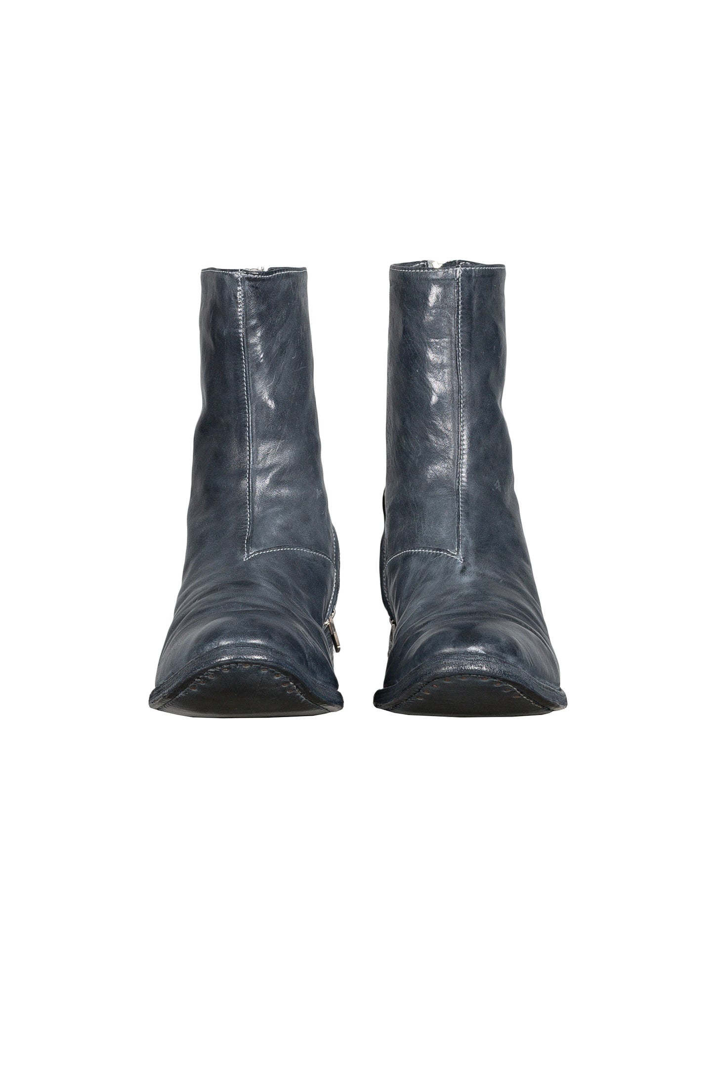 Object Dyed Lined Diagonal Zip Goodyear Boot