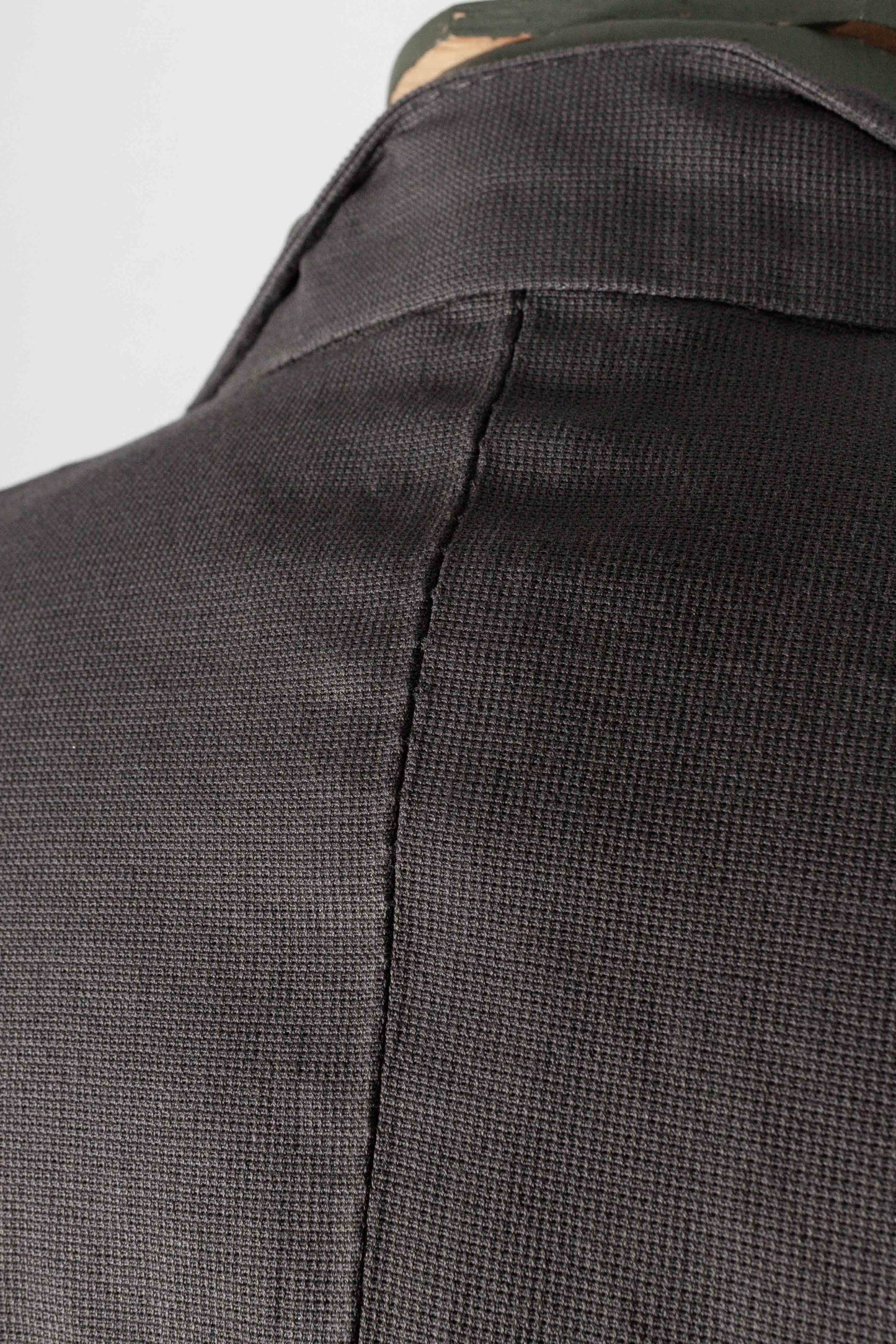 Stirred Unlined Chain Seam, 1 Button Jacket