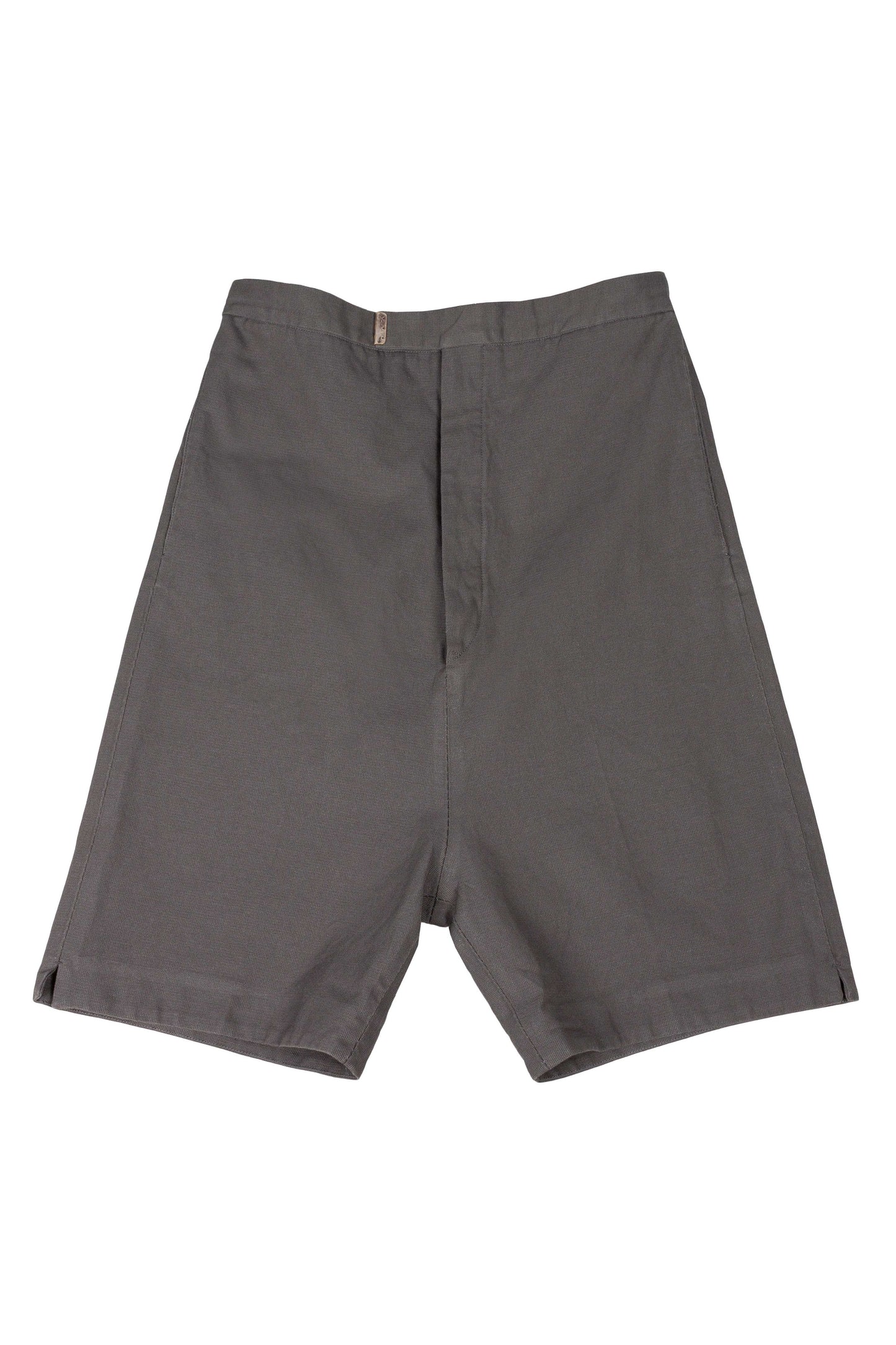 Stirred Chain Seam Long Crotch Knee Trousers