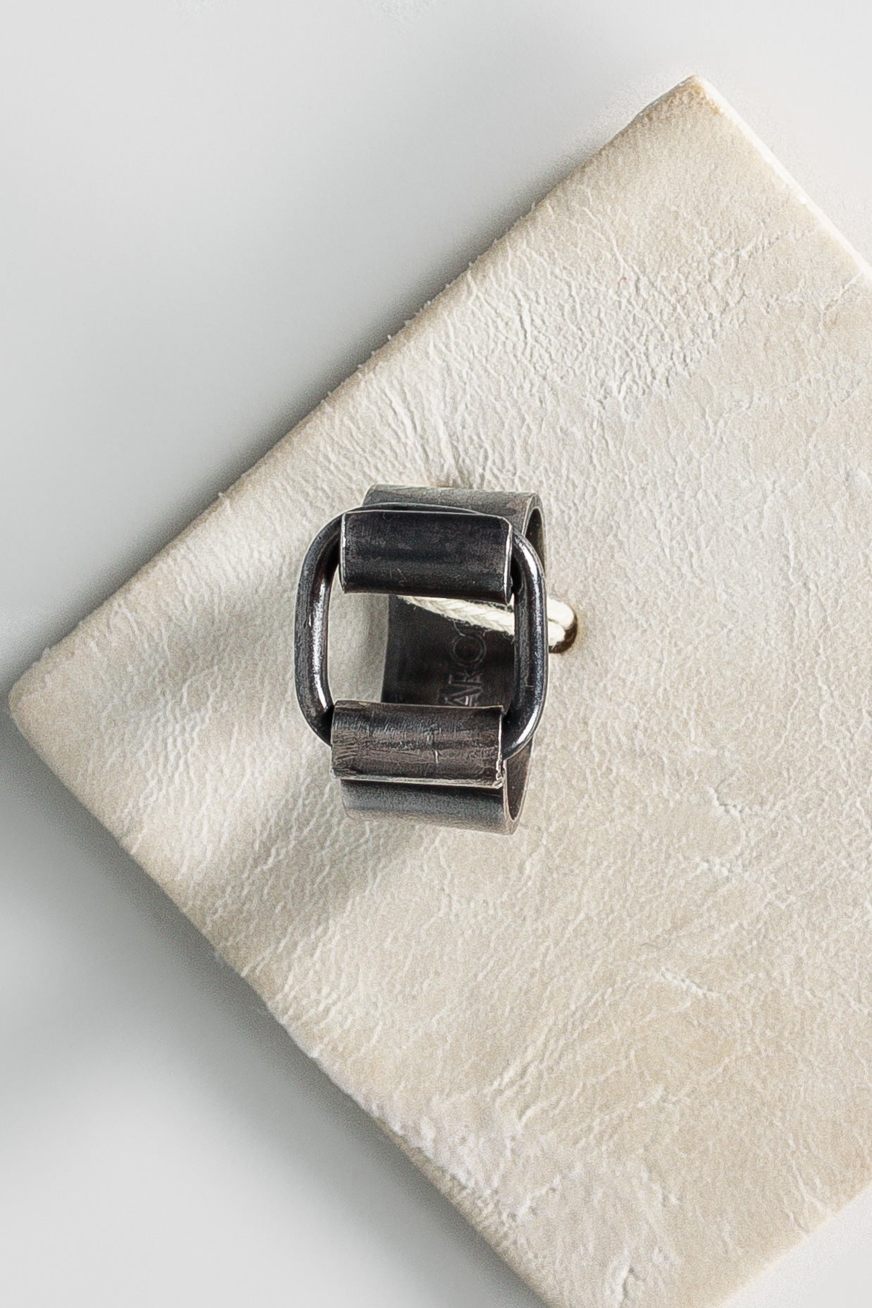 Silver Push Ring