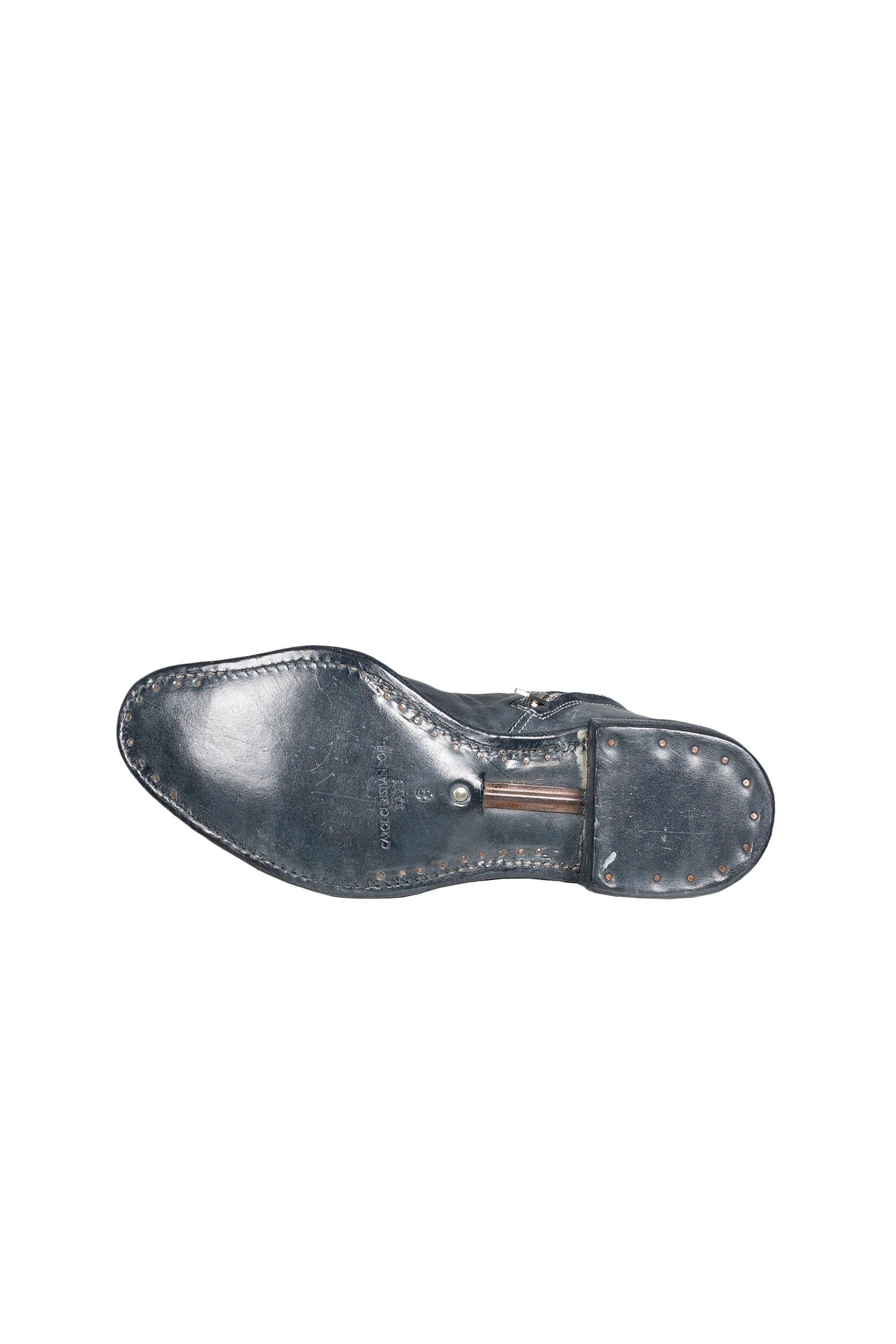 Object Dyed Lined Diagonal Zip Goodyear Boot