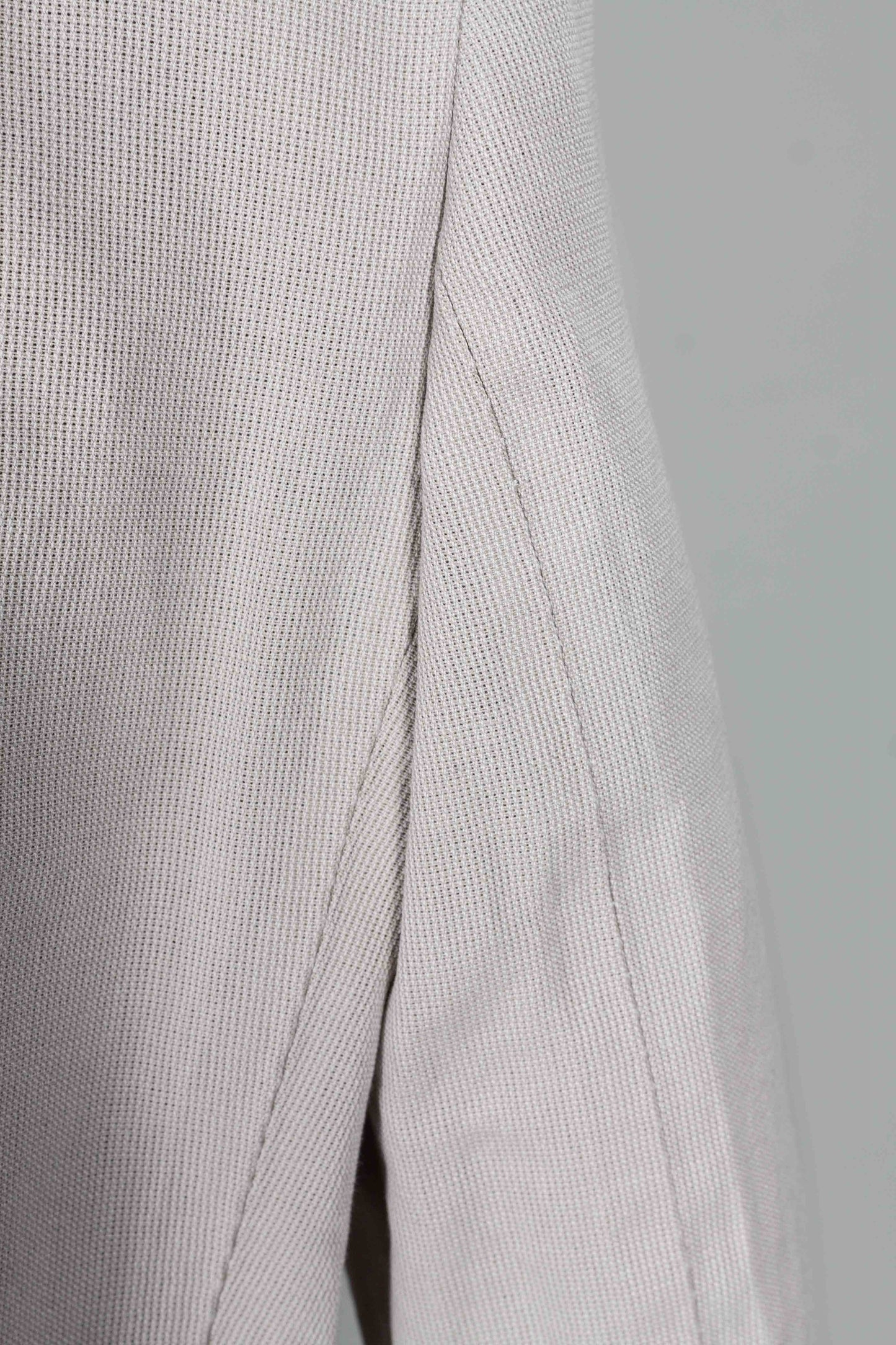 Stirred Unlined Chain Seam, 1 Button Jacket