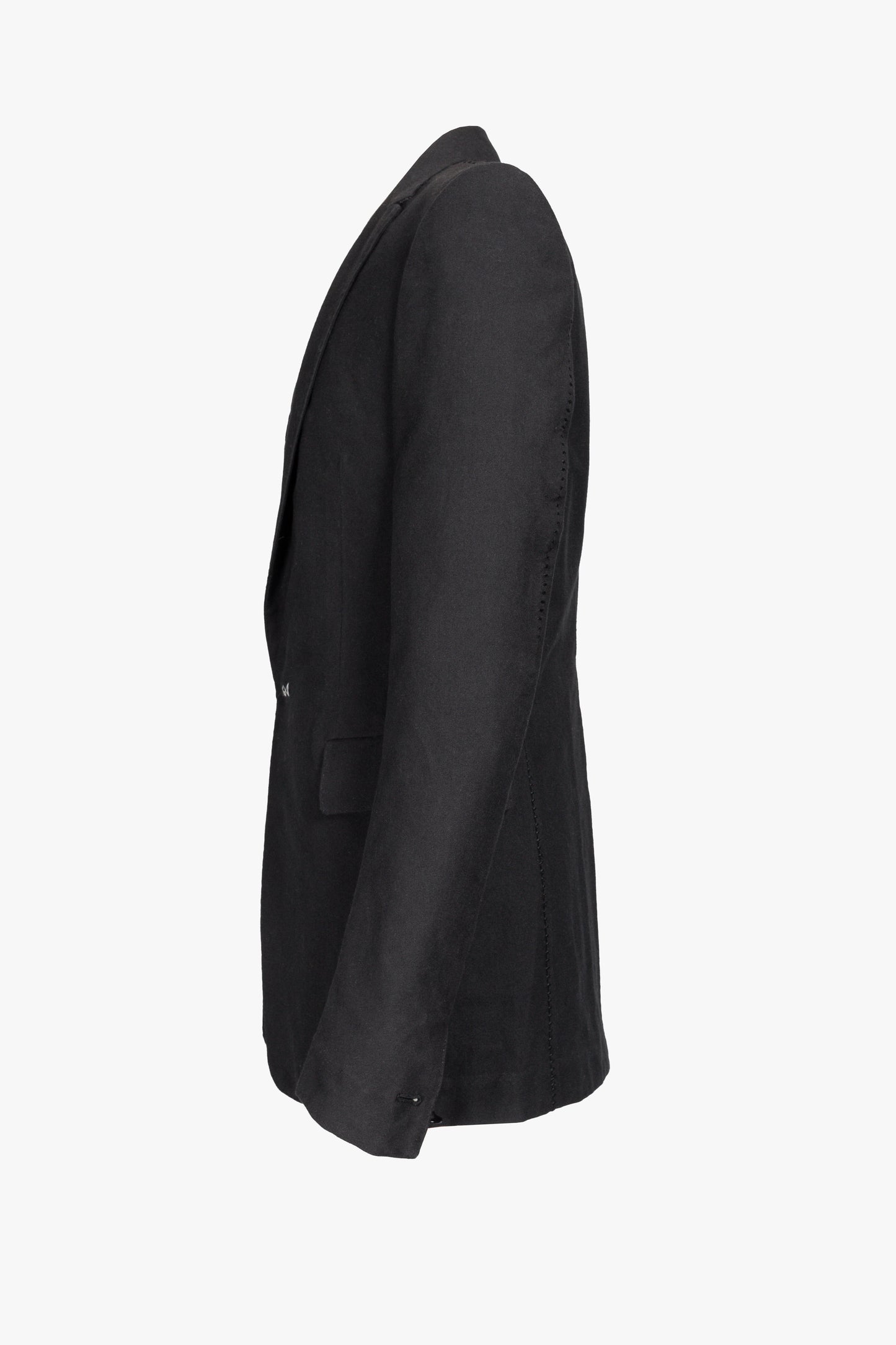 Visible Meltlock Unlined Back Raglan One-Piece Dead End 1 Button Jacket