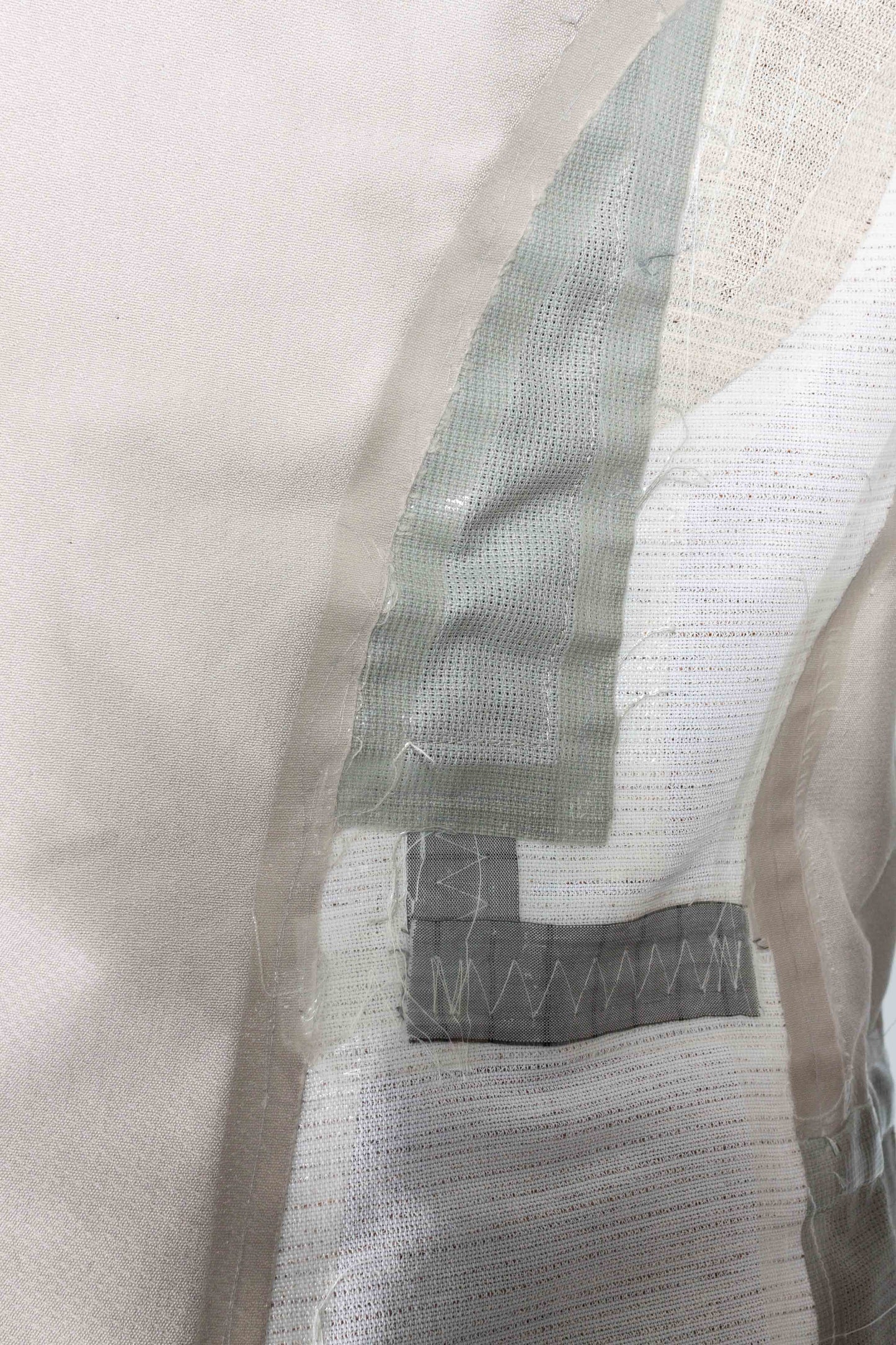 Jacketchute-Lined 2 Button Taped Long Jacket