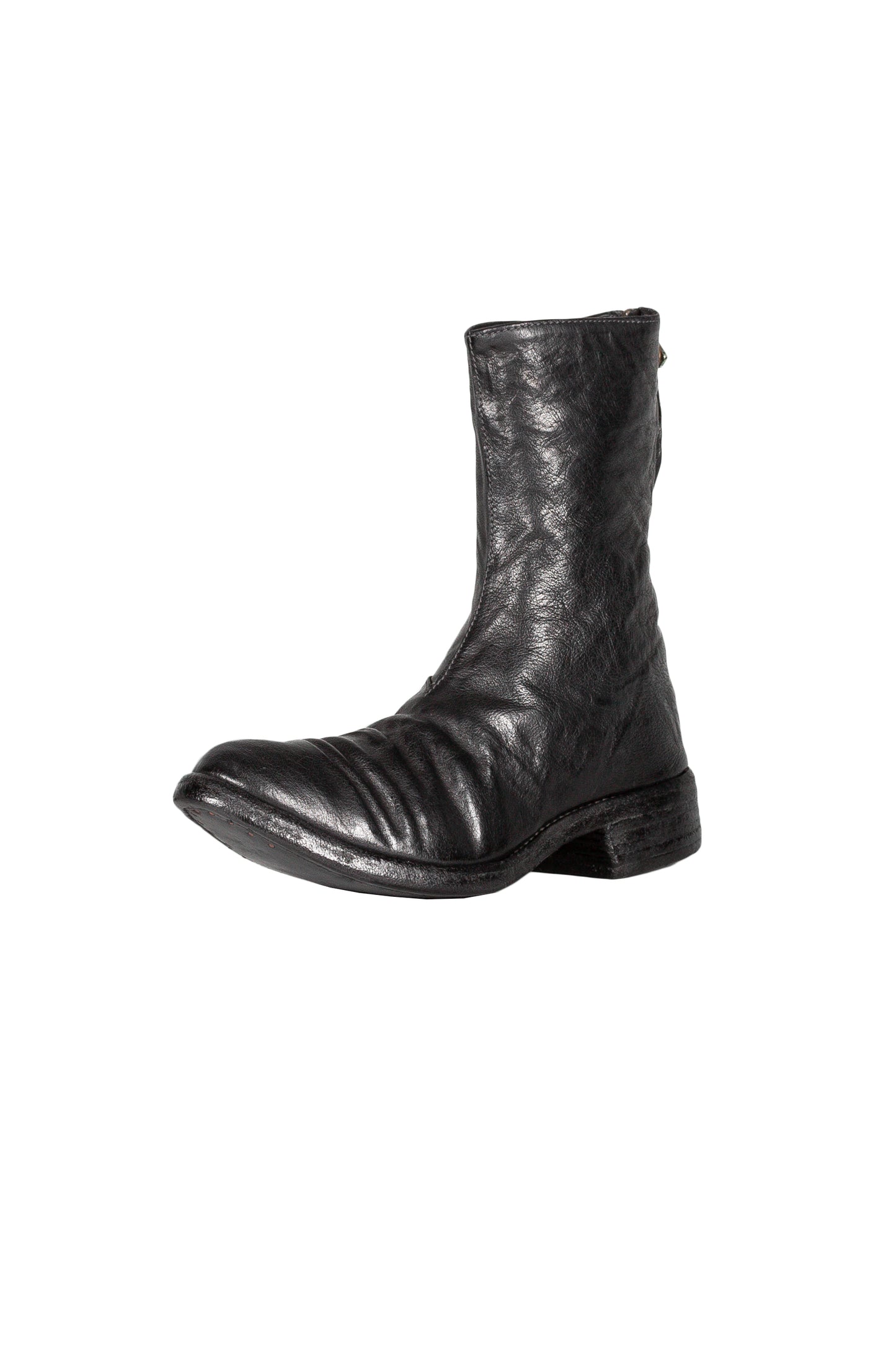 Object Dyed Lined Diagonal Zip Goodyear Boot