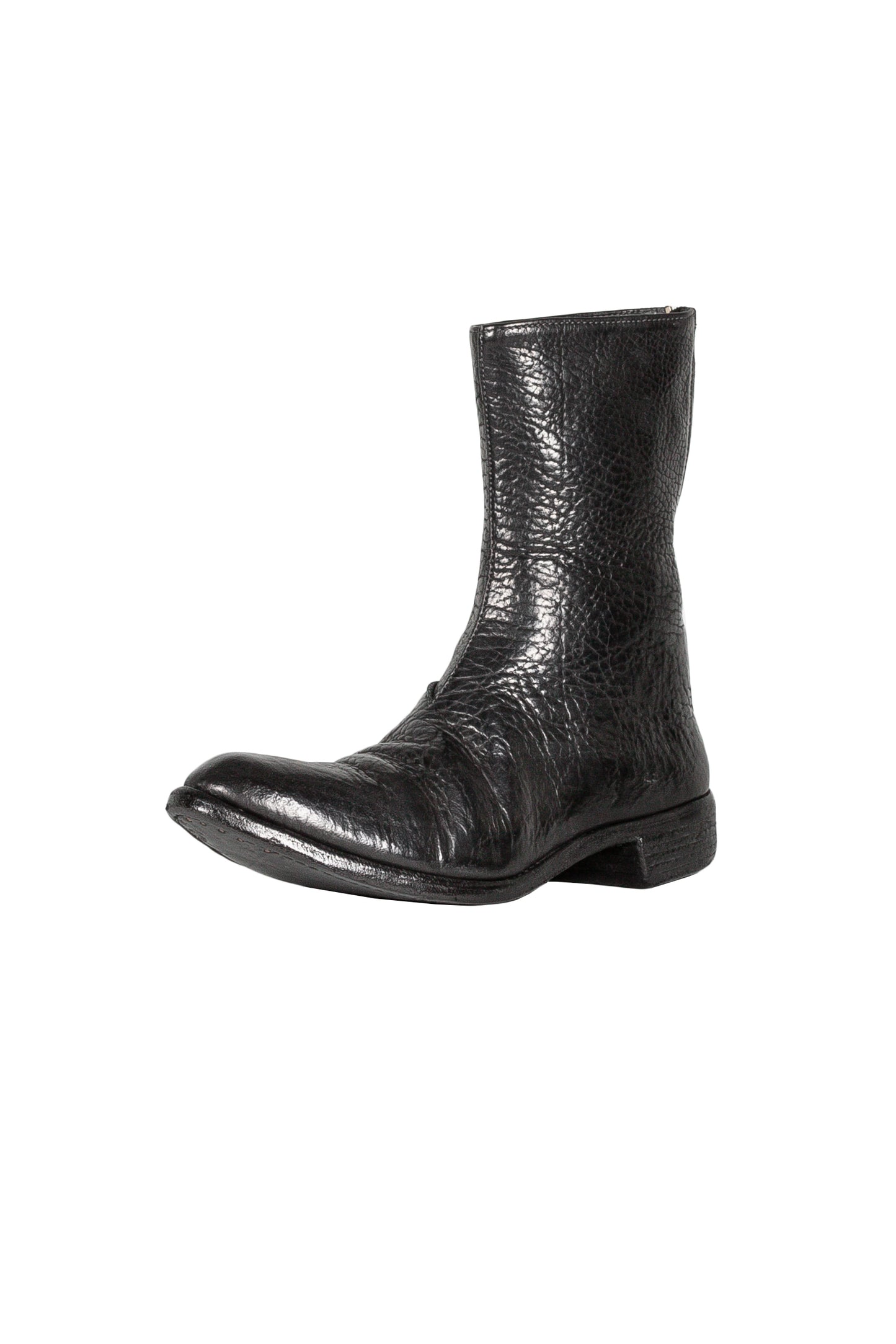 Object Dyed Lined Diagonal Zip Goodyear Boot