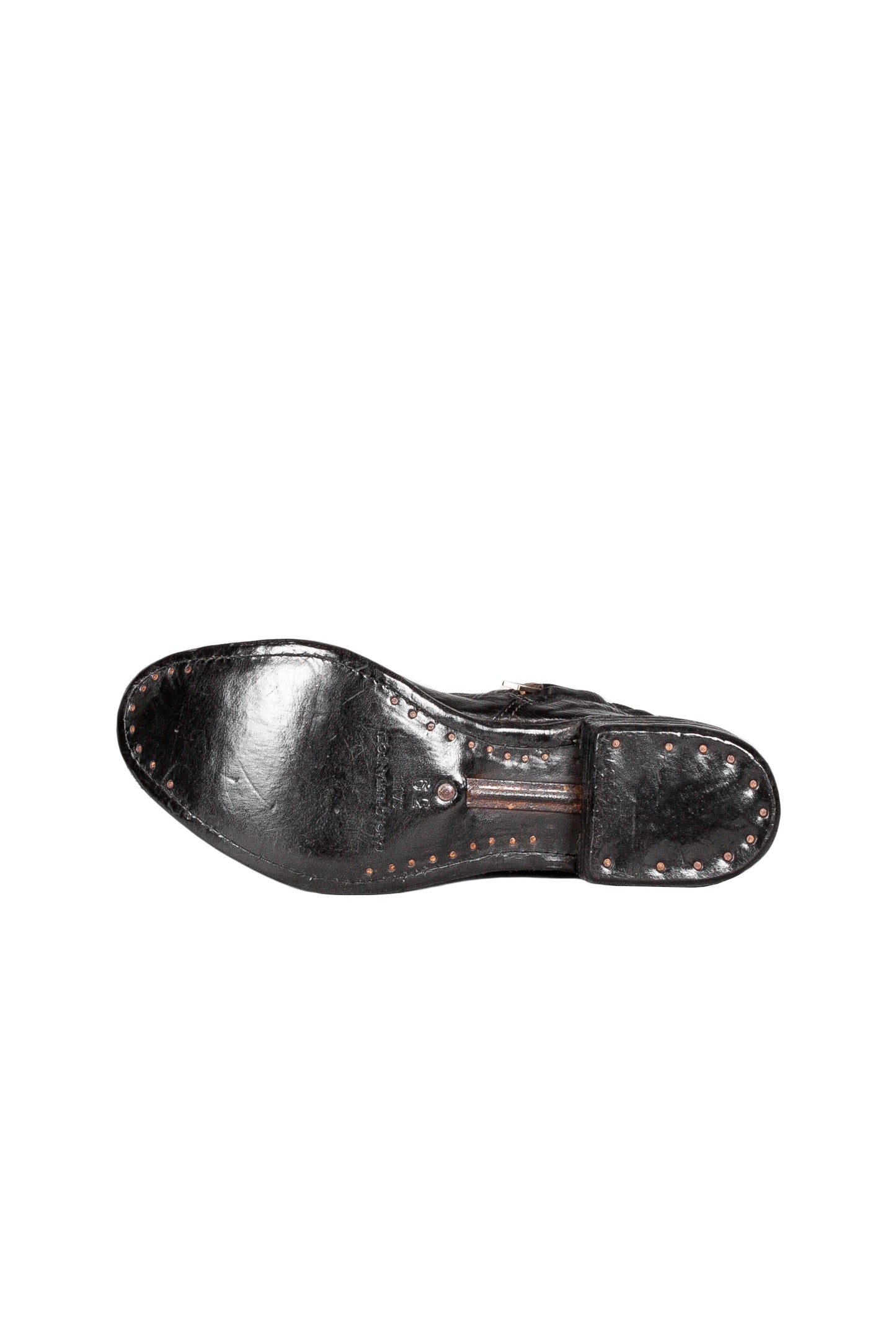 Object Dyed Lined Diagonal Zip Goodyear Boot