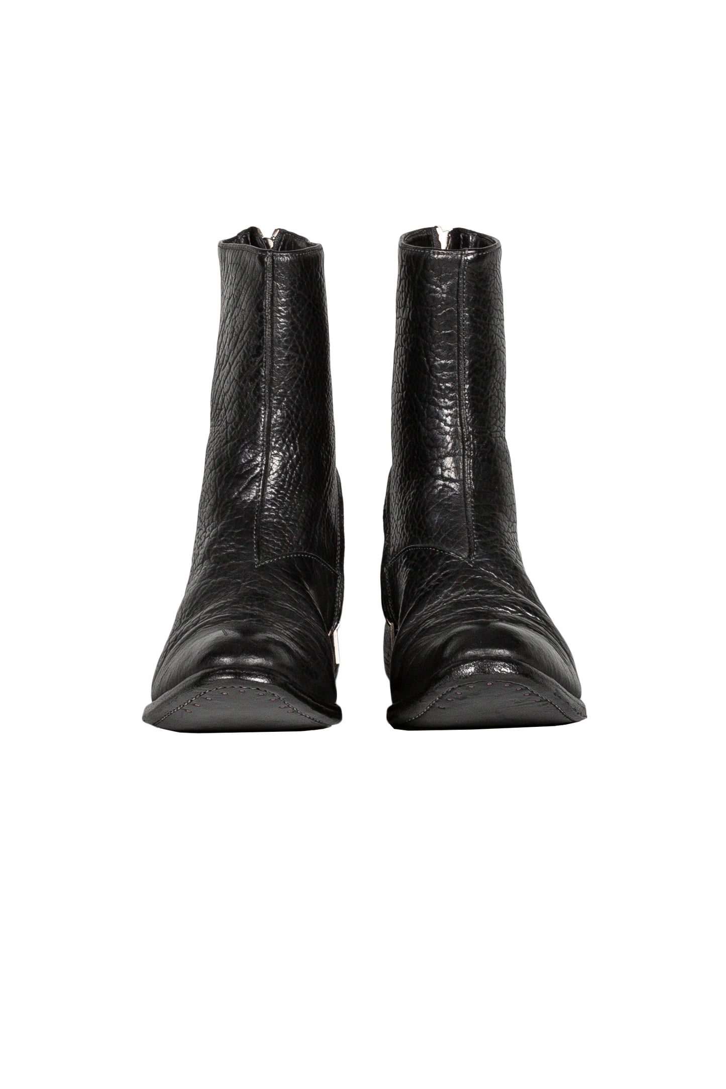 Object Dyed Lined Diagonal Zip Goodyear Boot