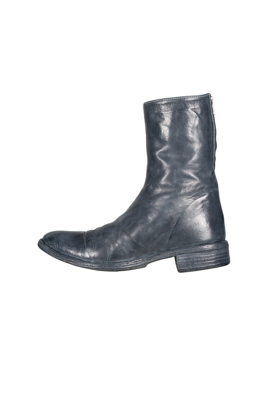 Object Dyed Lined Diagonal Zip Goodyear Boot