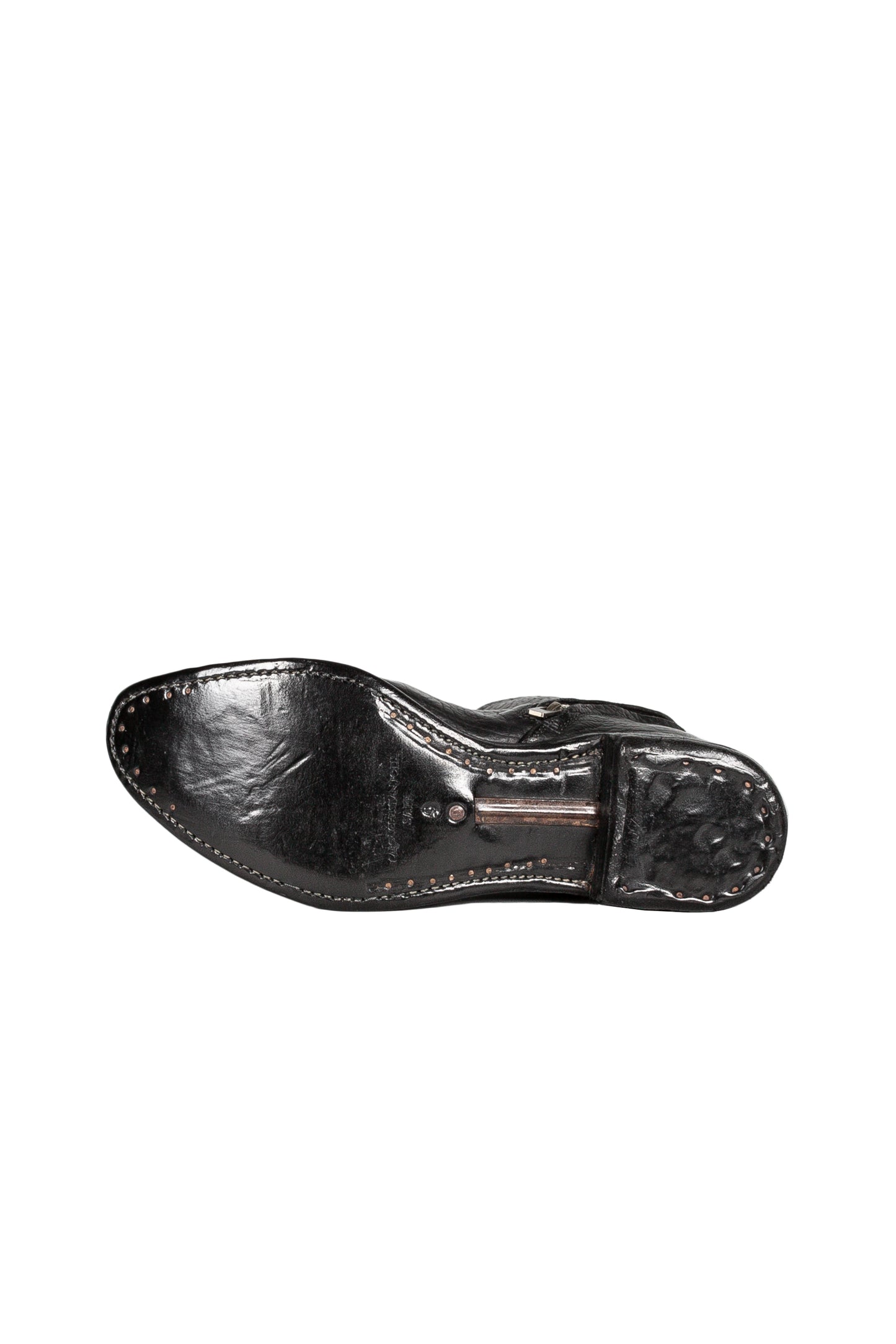 Object Dyed Lined Diagonal Zip Goodyear Boot