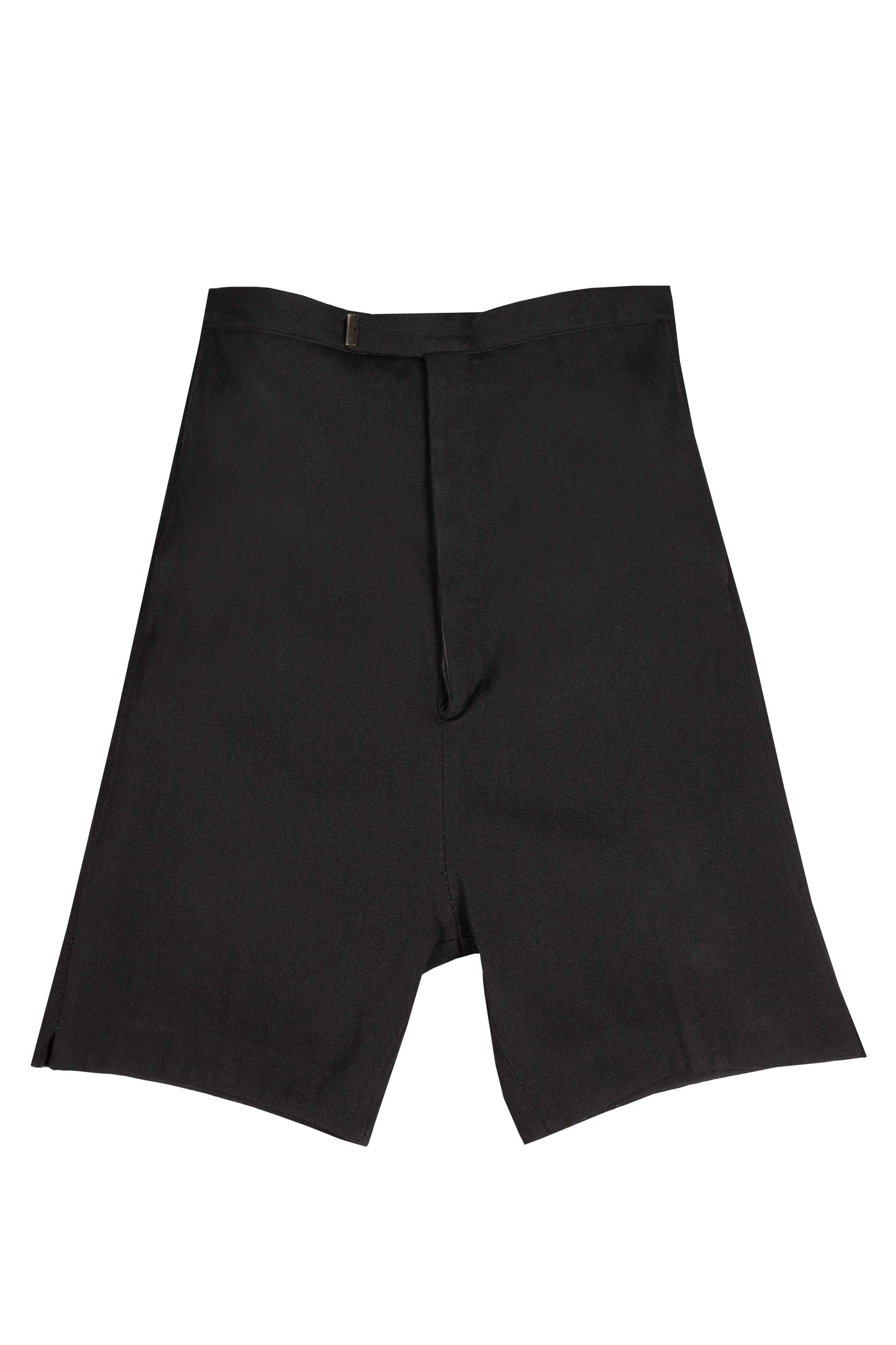 Stirred Chain Seam Long Crotch Knee Trousers