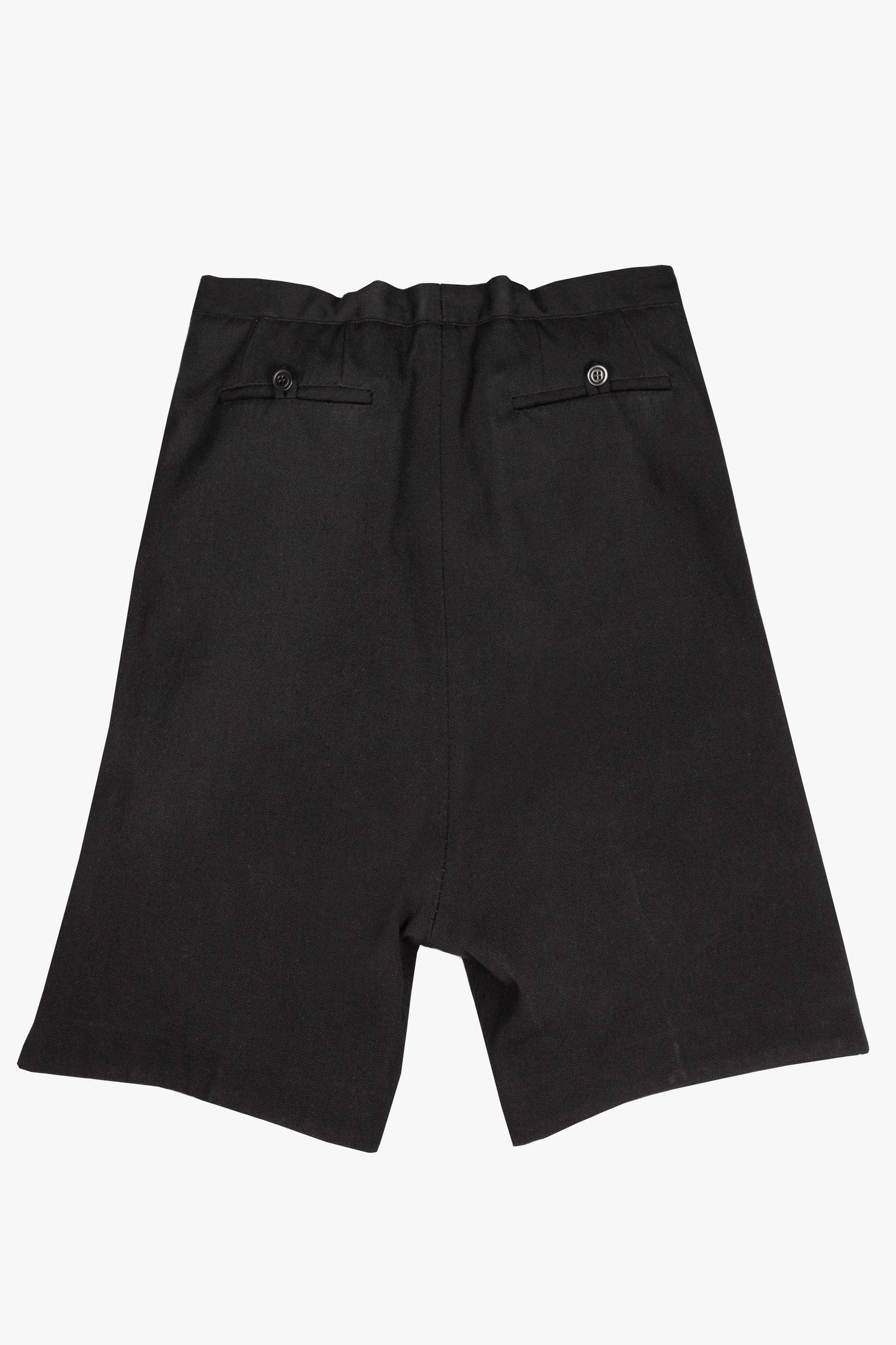 Stirred Chain Seam Long Crotch Knee Trousers