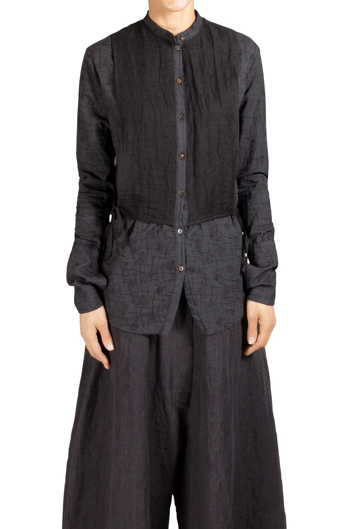 Mandarin Collar Shirt