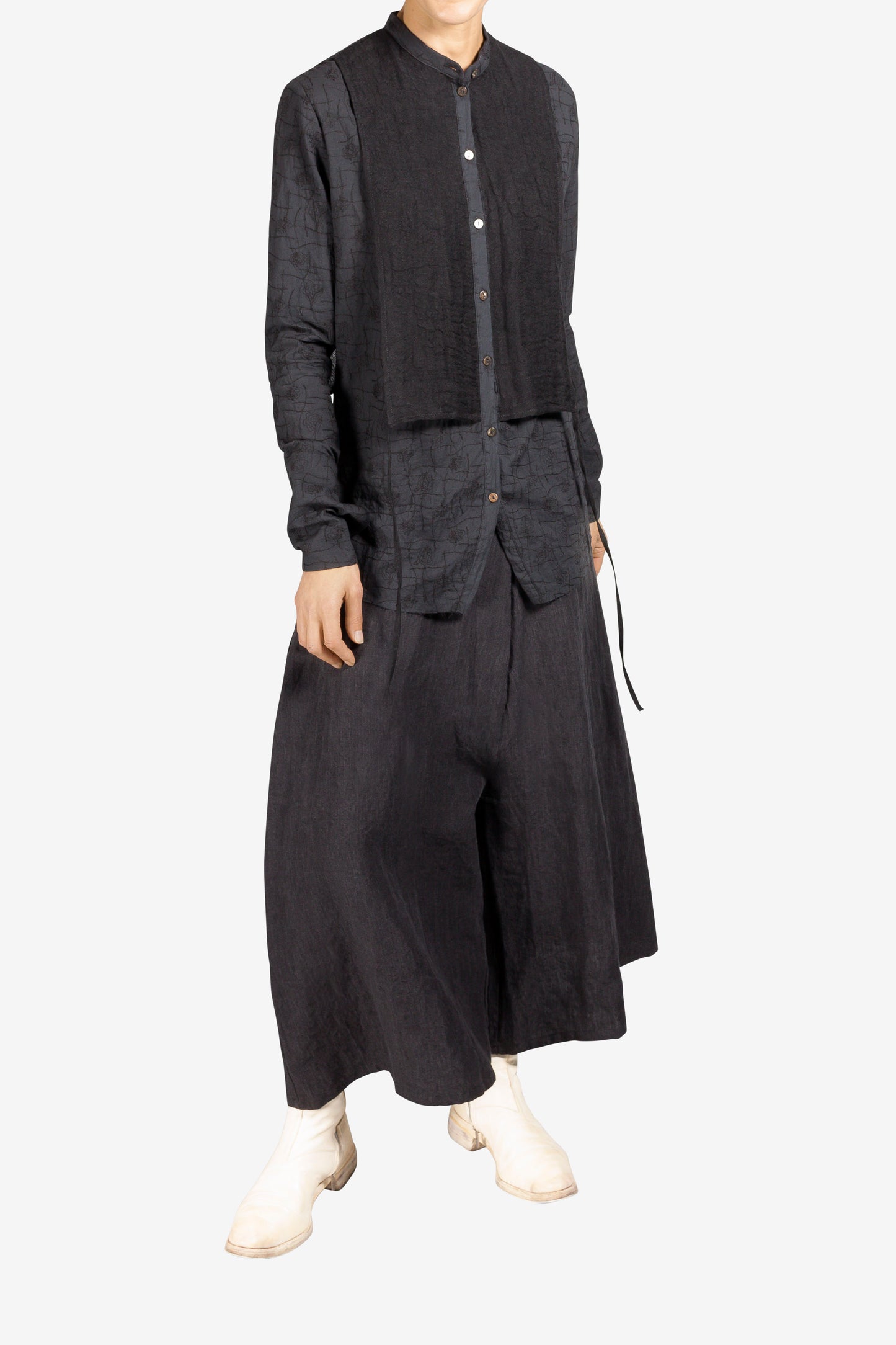 Mandarin Collar Shirt