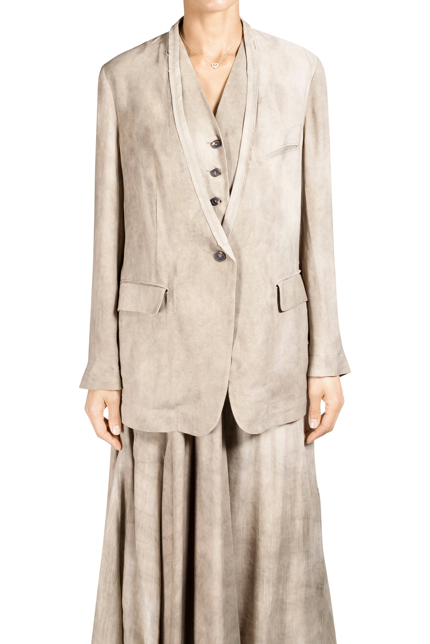 Single Button Jacket