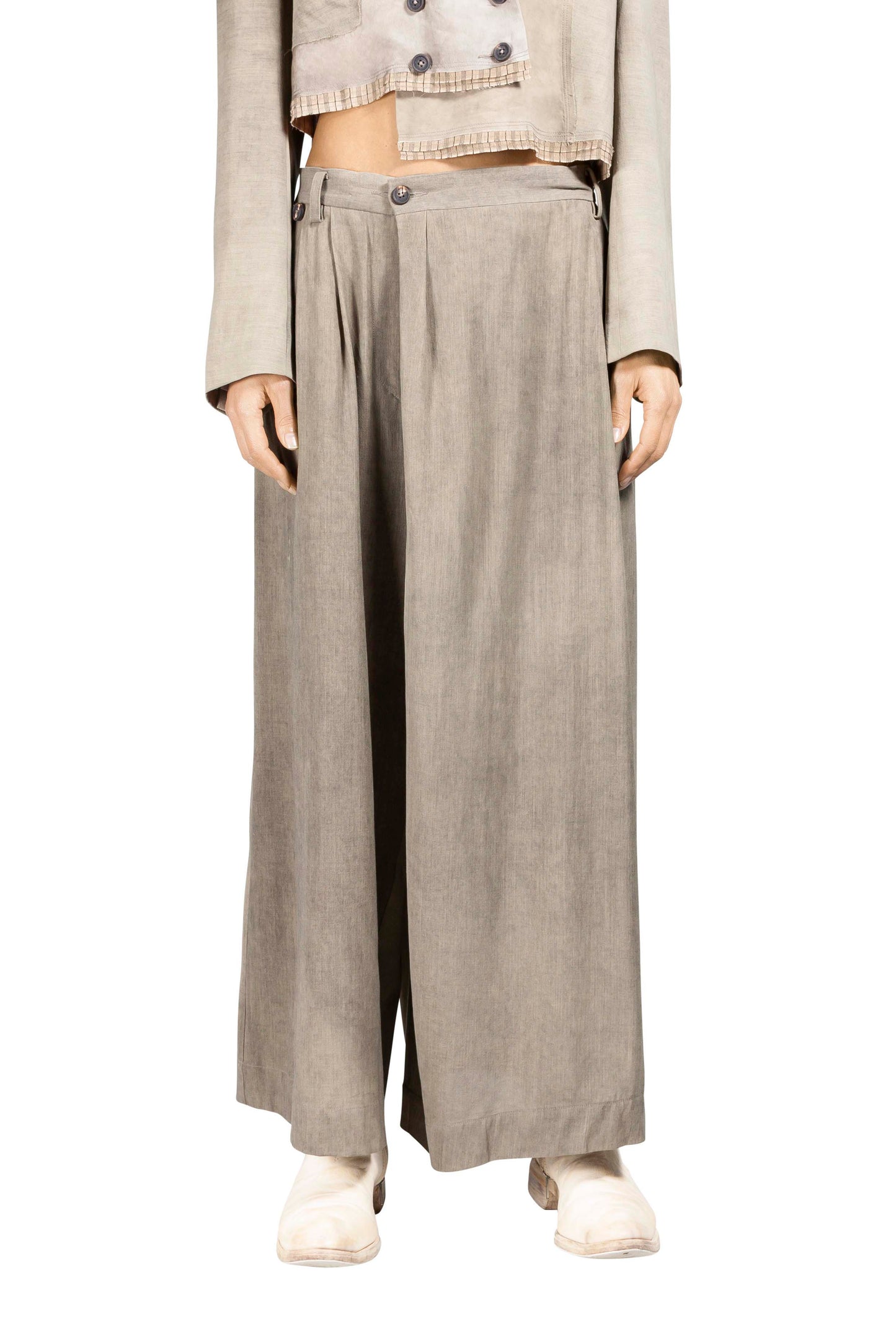 Wide Leg Skirt Pant