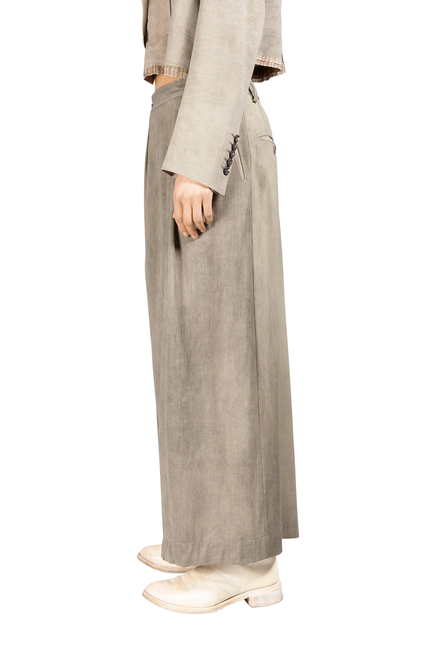 Wide Leg Skirt Pant