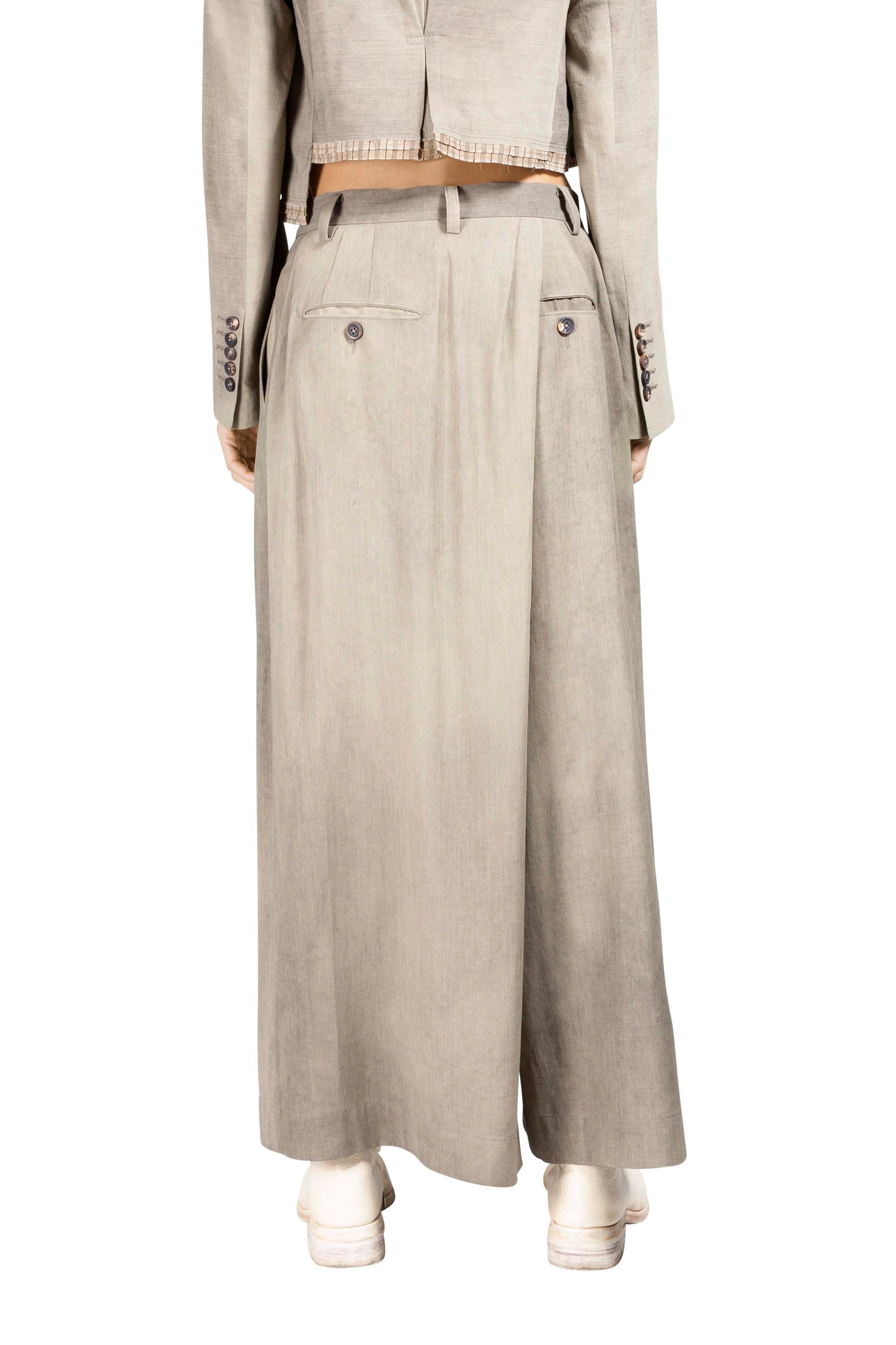 Wide Leg Skirt Pant