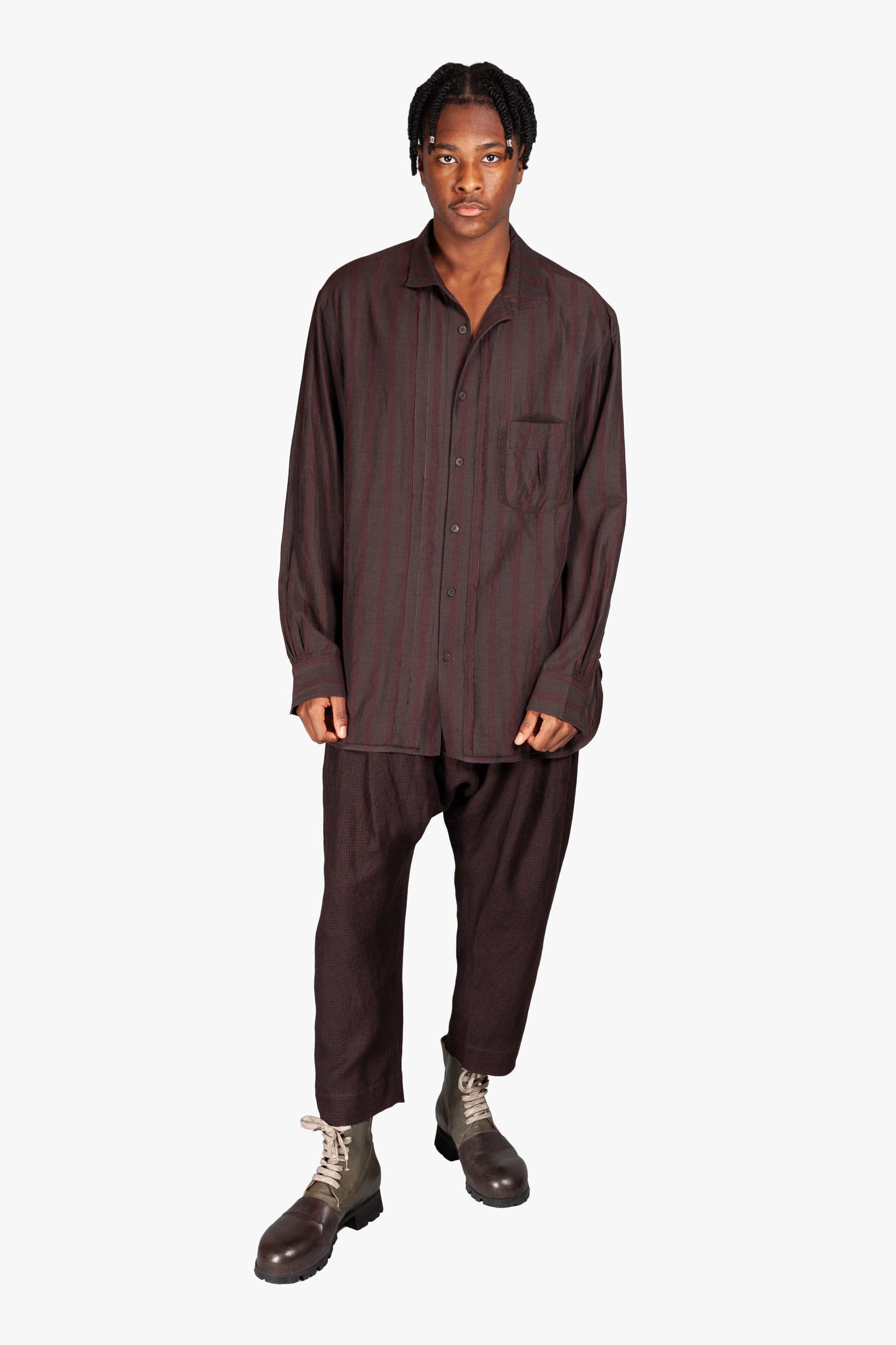 Pleated Trouser