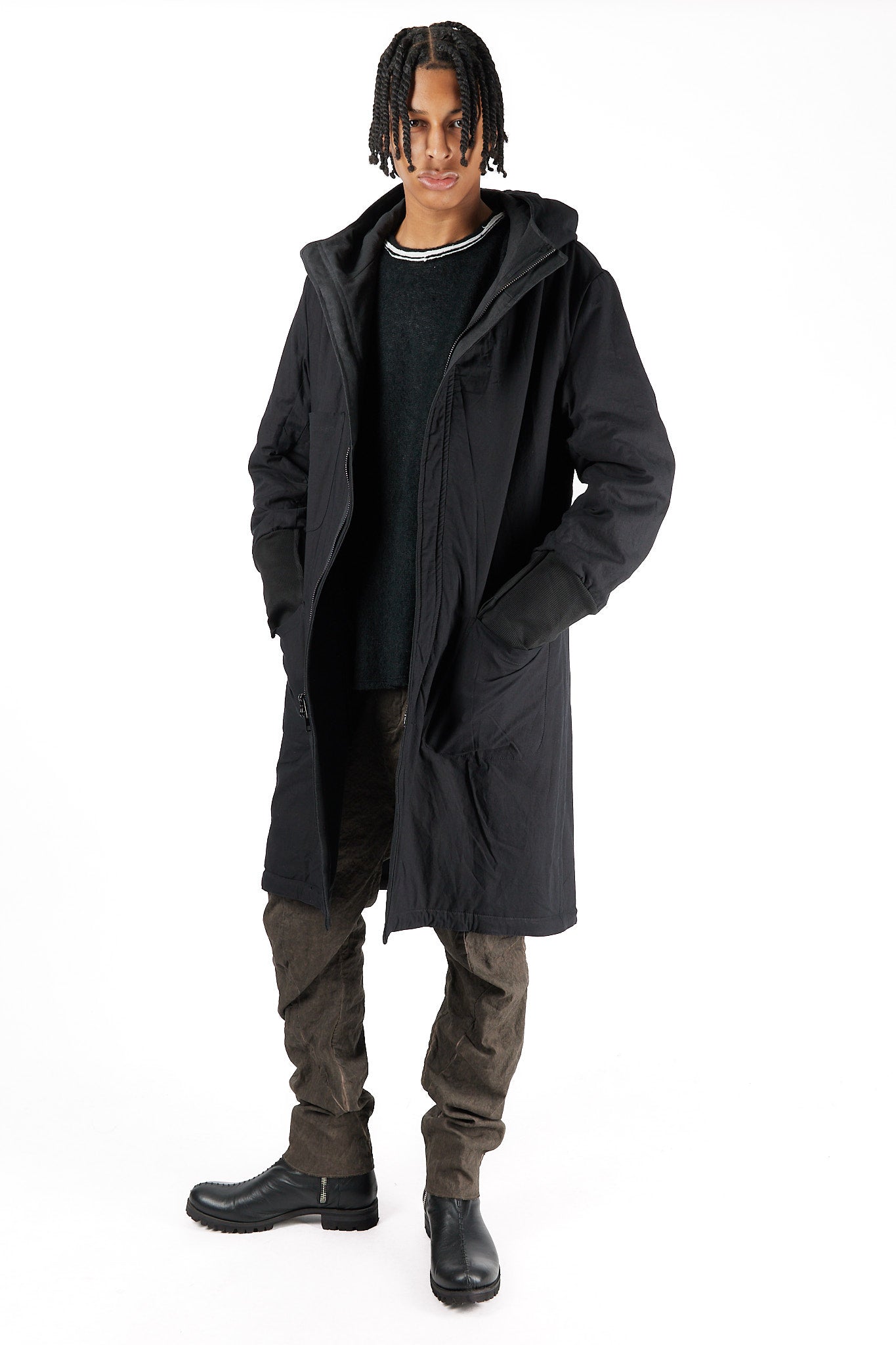 Rerversible Hooded Parka