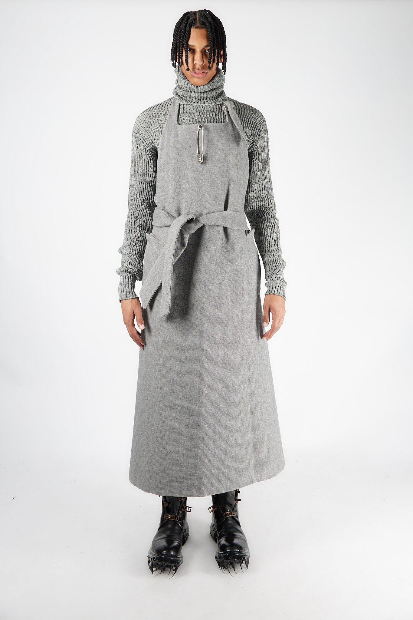 Xposed Halter Coat Short Version