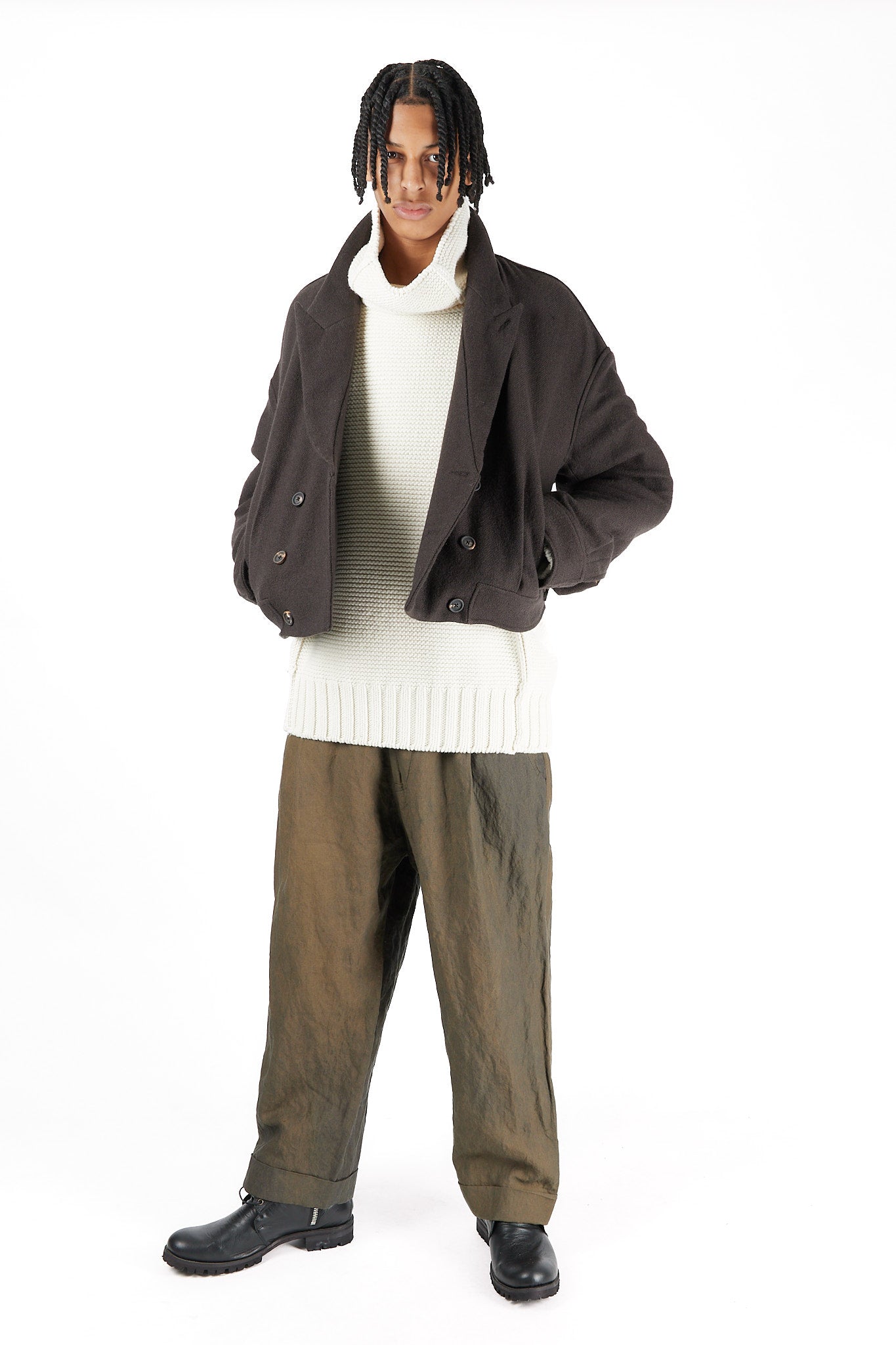 Hybrid Cropped Jacket