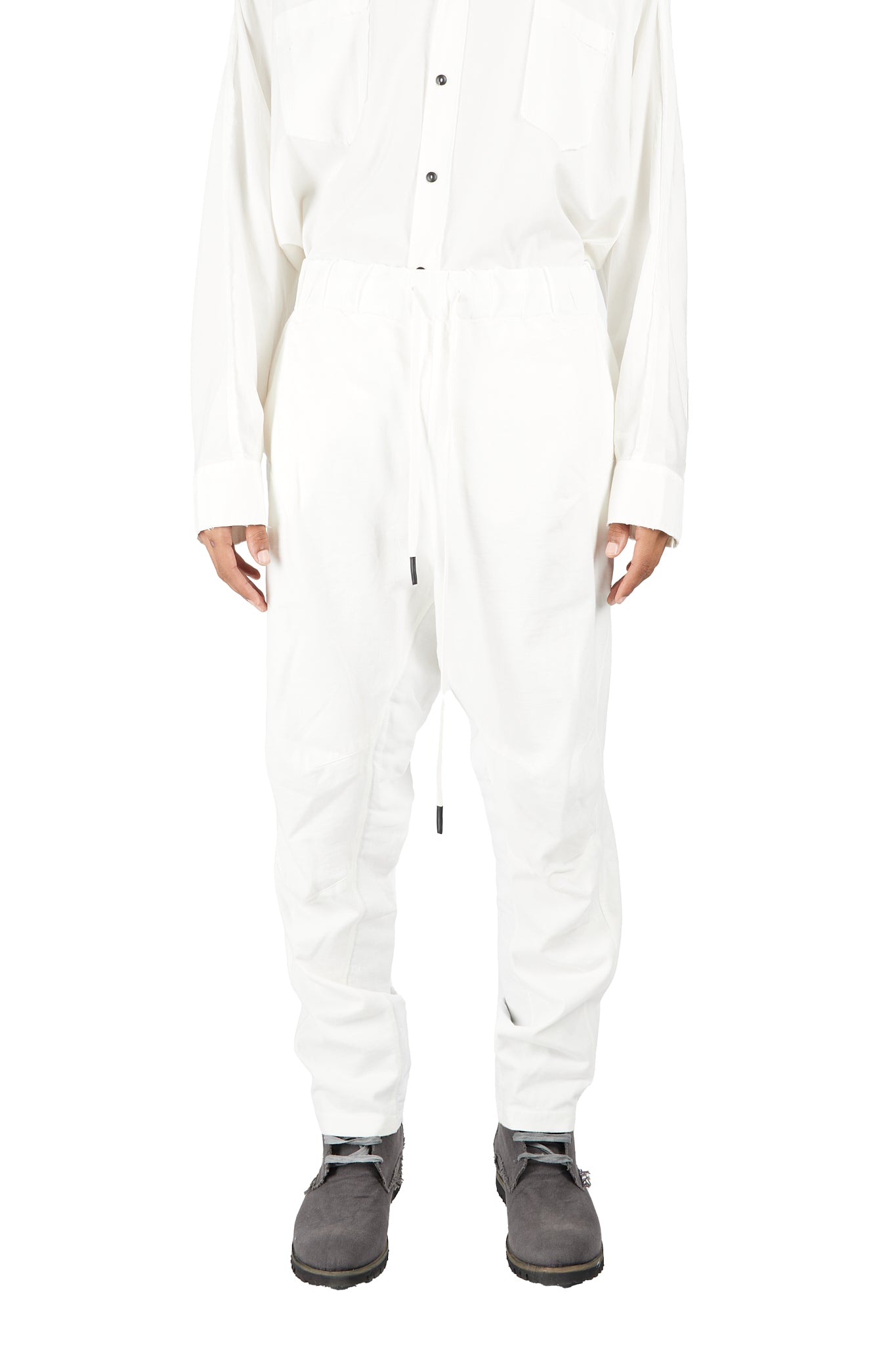 Cuffless Jogging Pants
