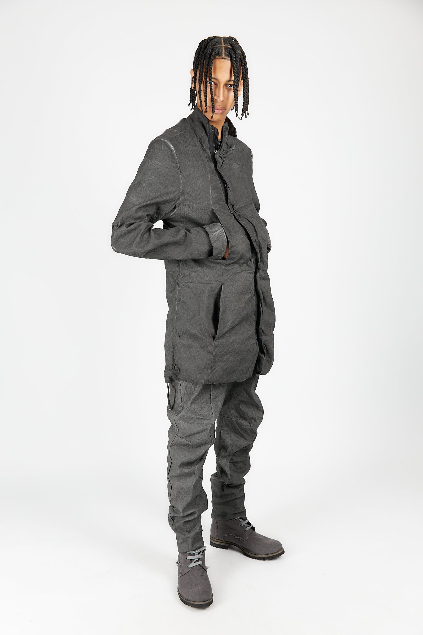 Asymmetric Closure Parka