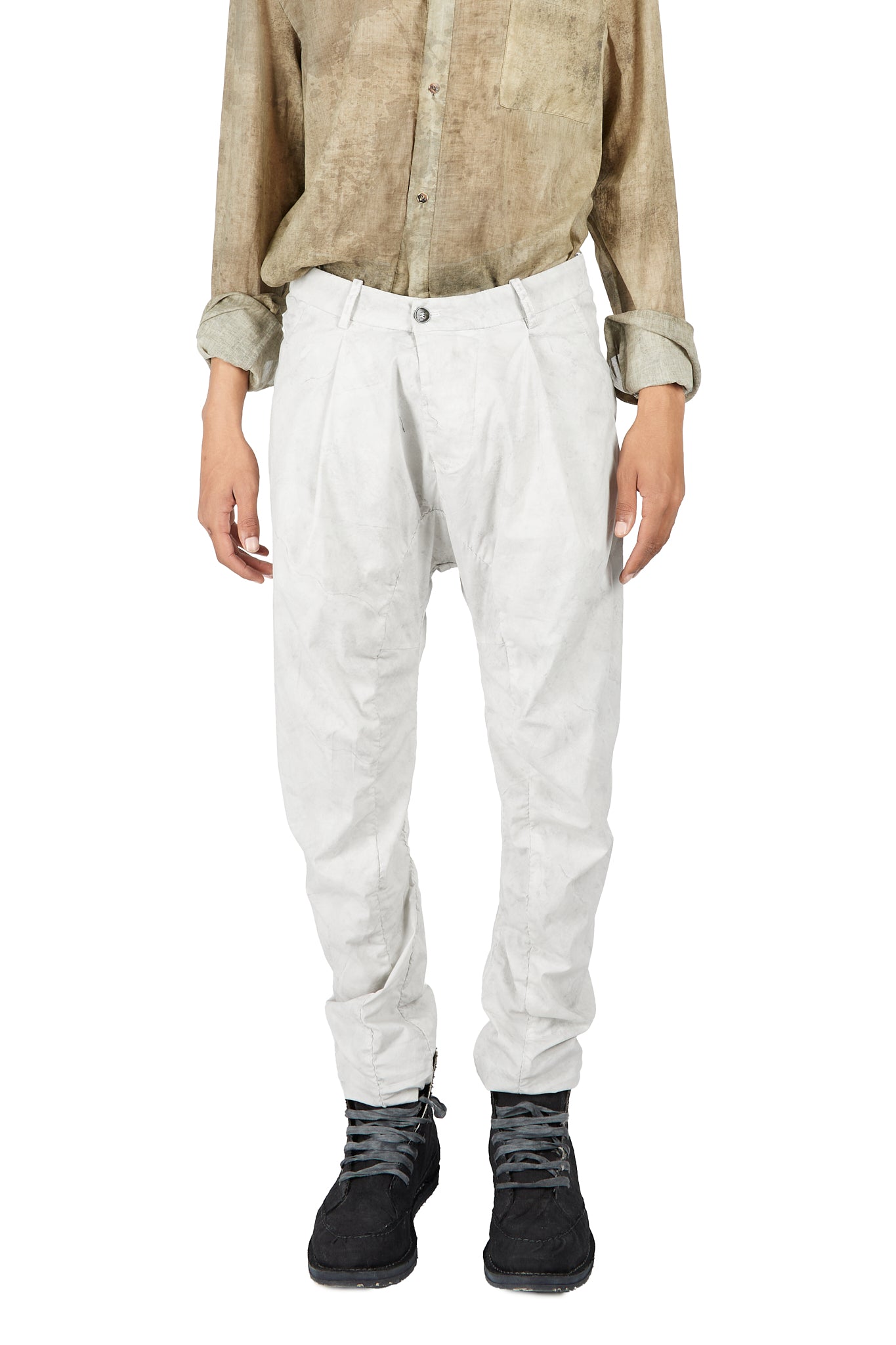 Relaxed Deep Pleat Pant