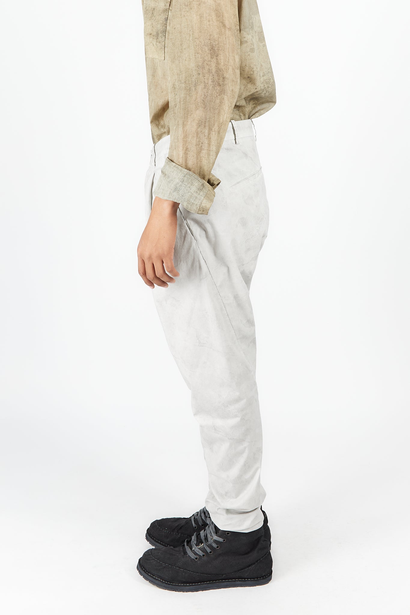 Relaxed Deep Pleat Pant