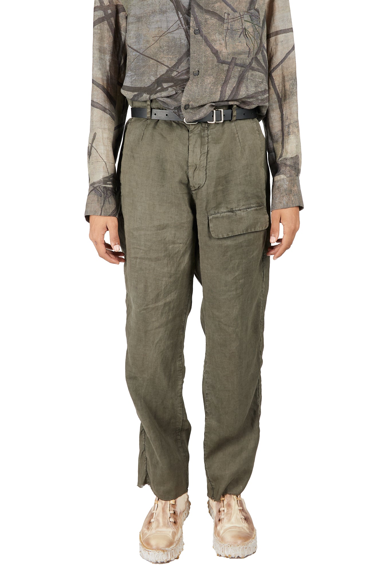 Wide Leg Aviator Pants